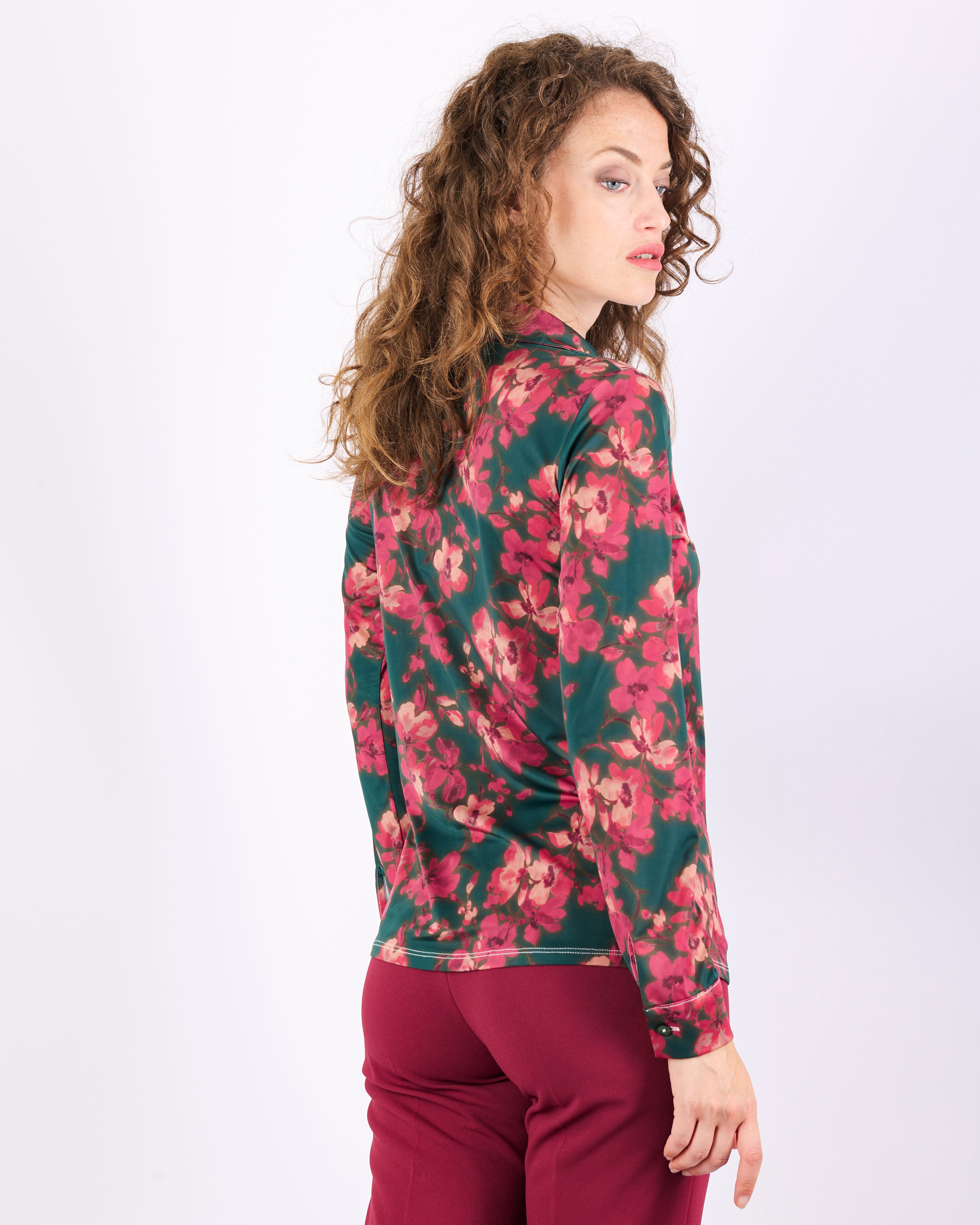 Camicia in jersey fantasia ORLANDO