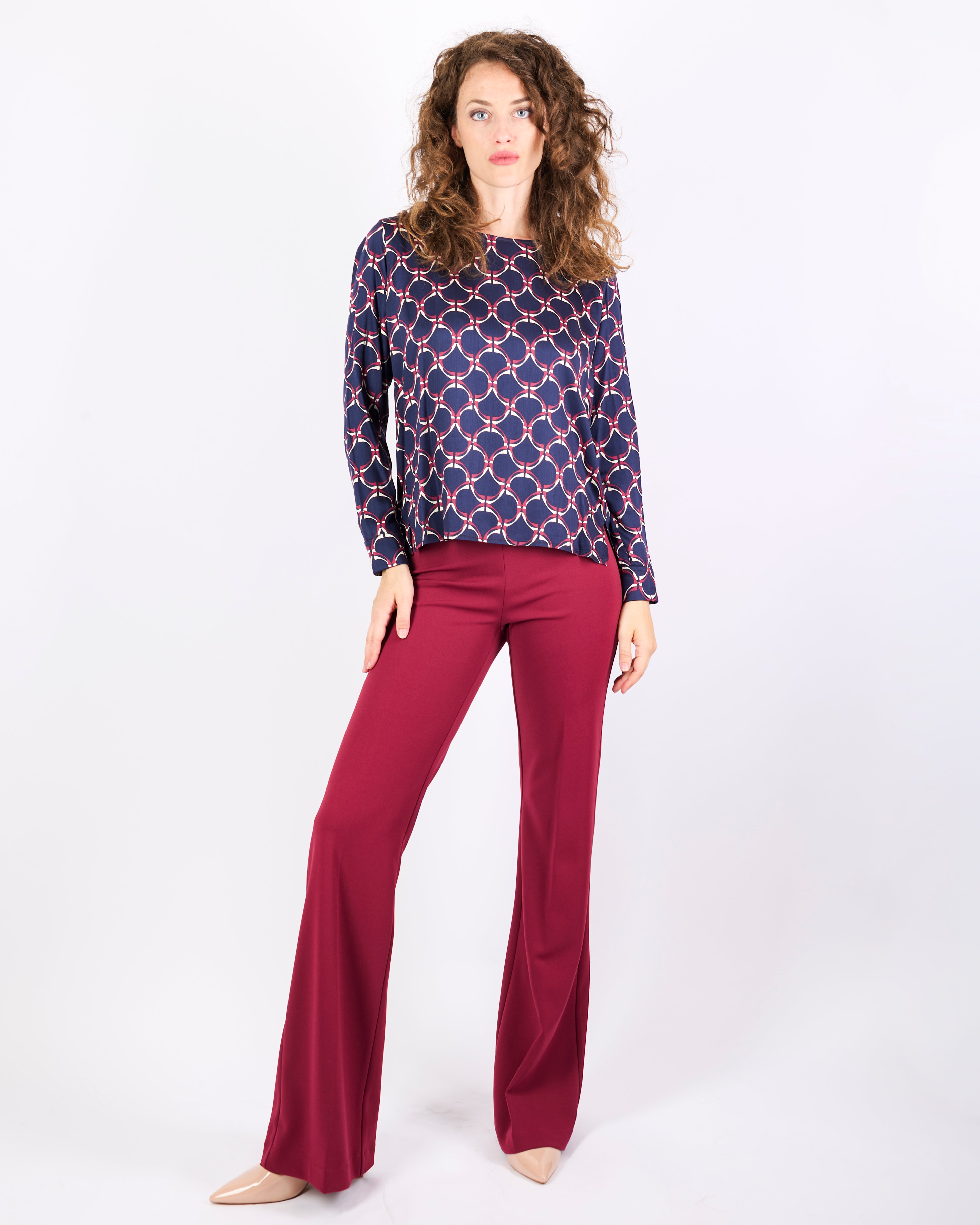 Casacca in viscosa fantasia DALLAS