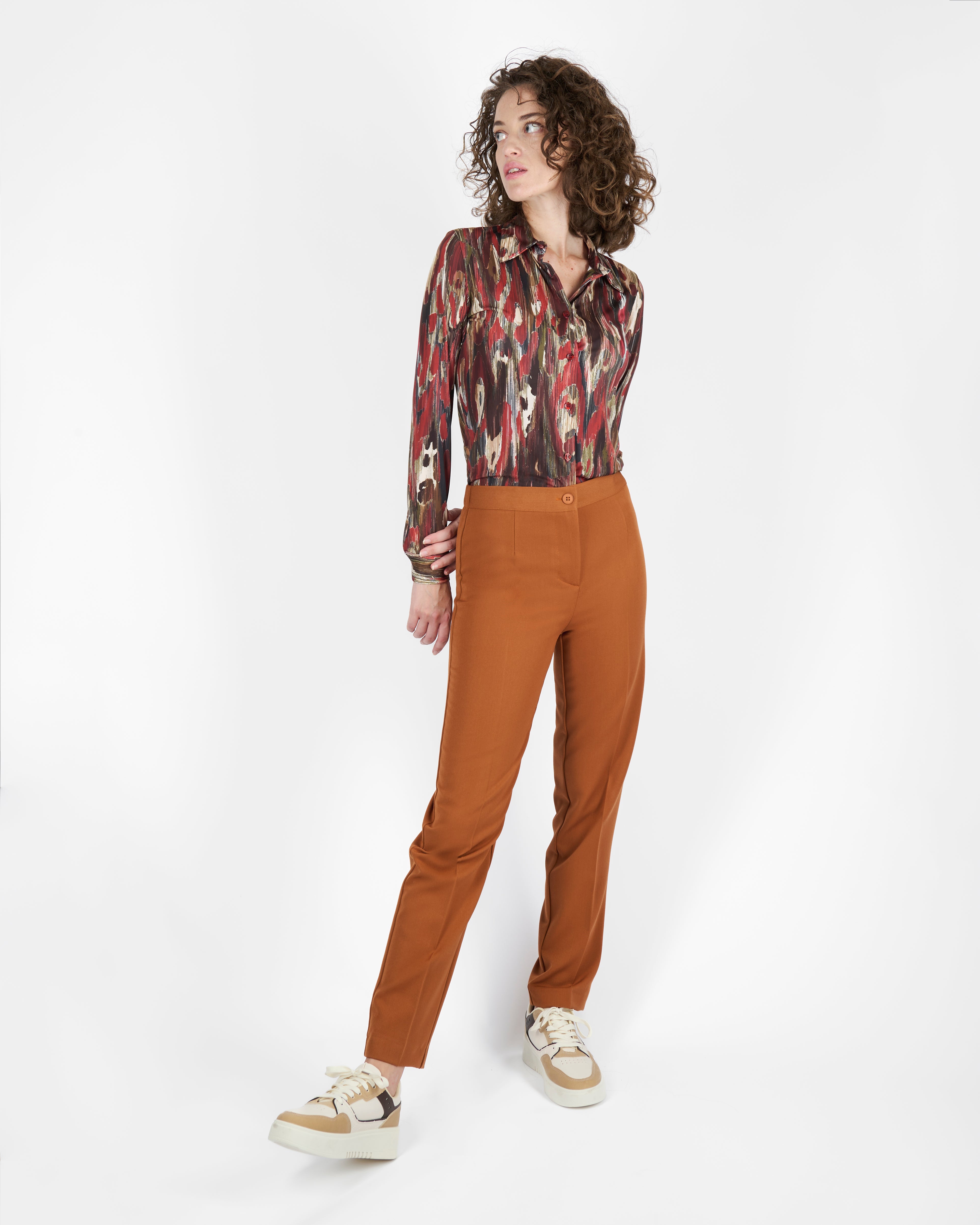Camicia in jersey fantasia SOFIA