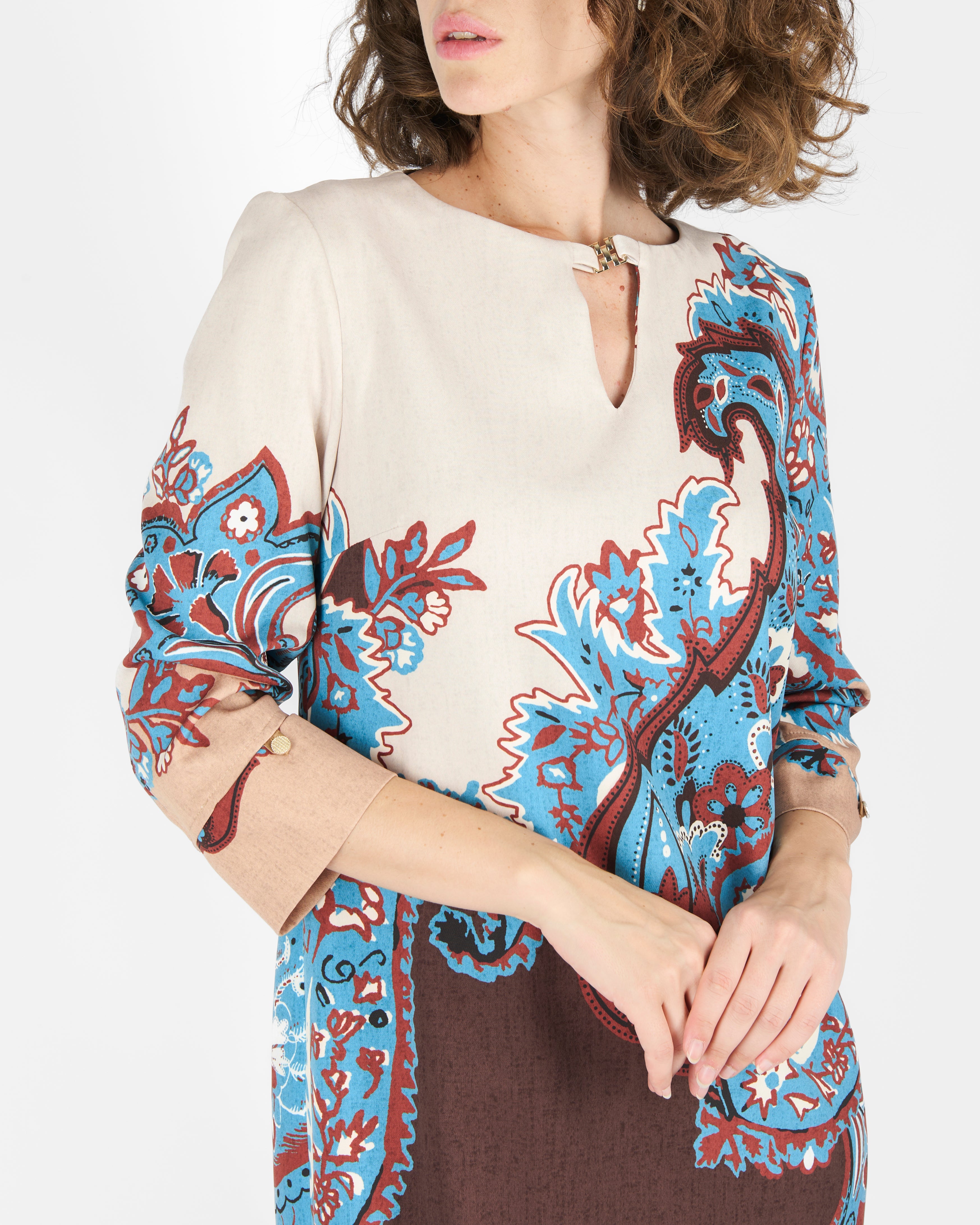 Abito fantasia cashmere SANTO