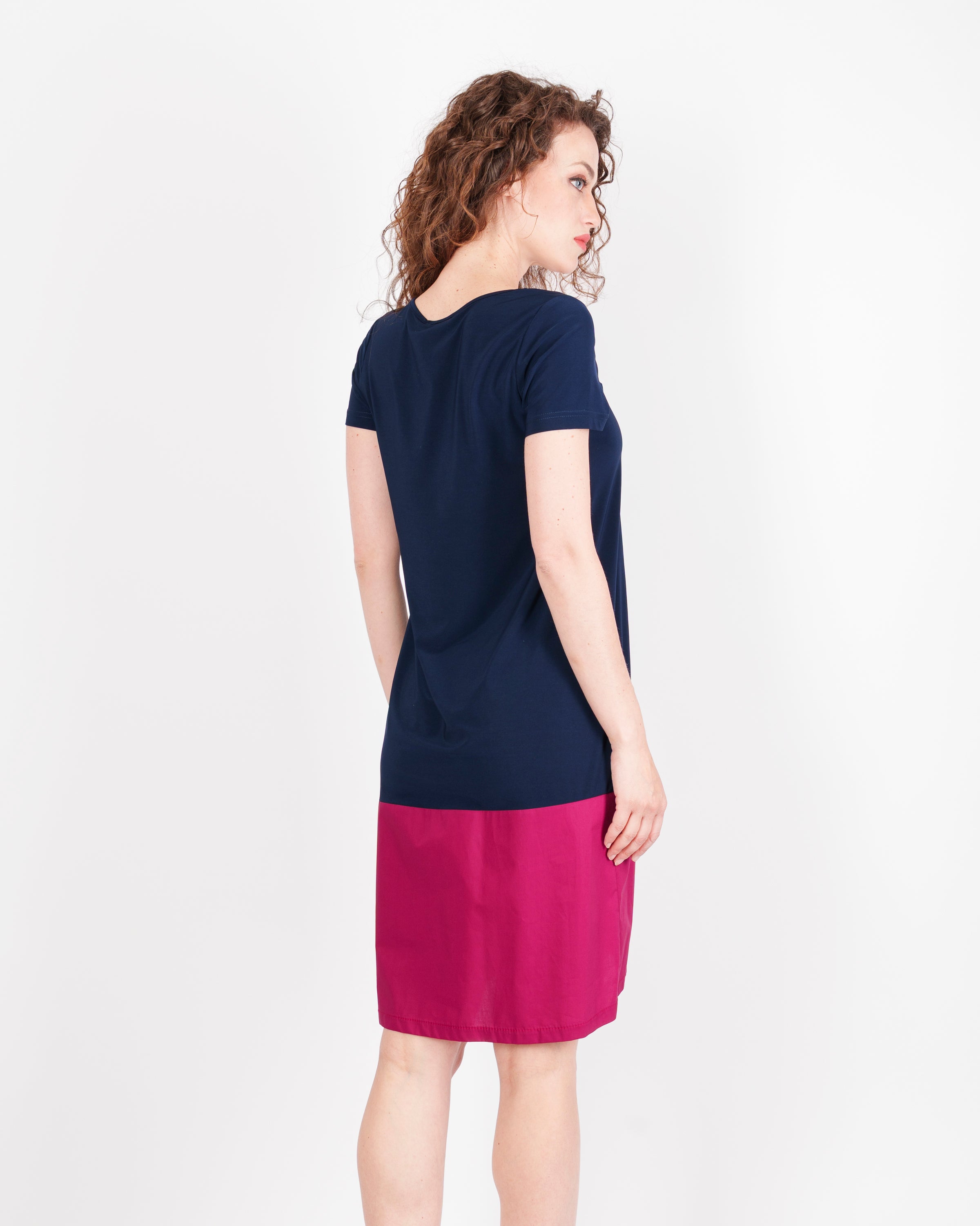 Abito M/M scollo giro jersey e cotone NAZIONALE
