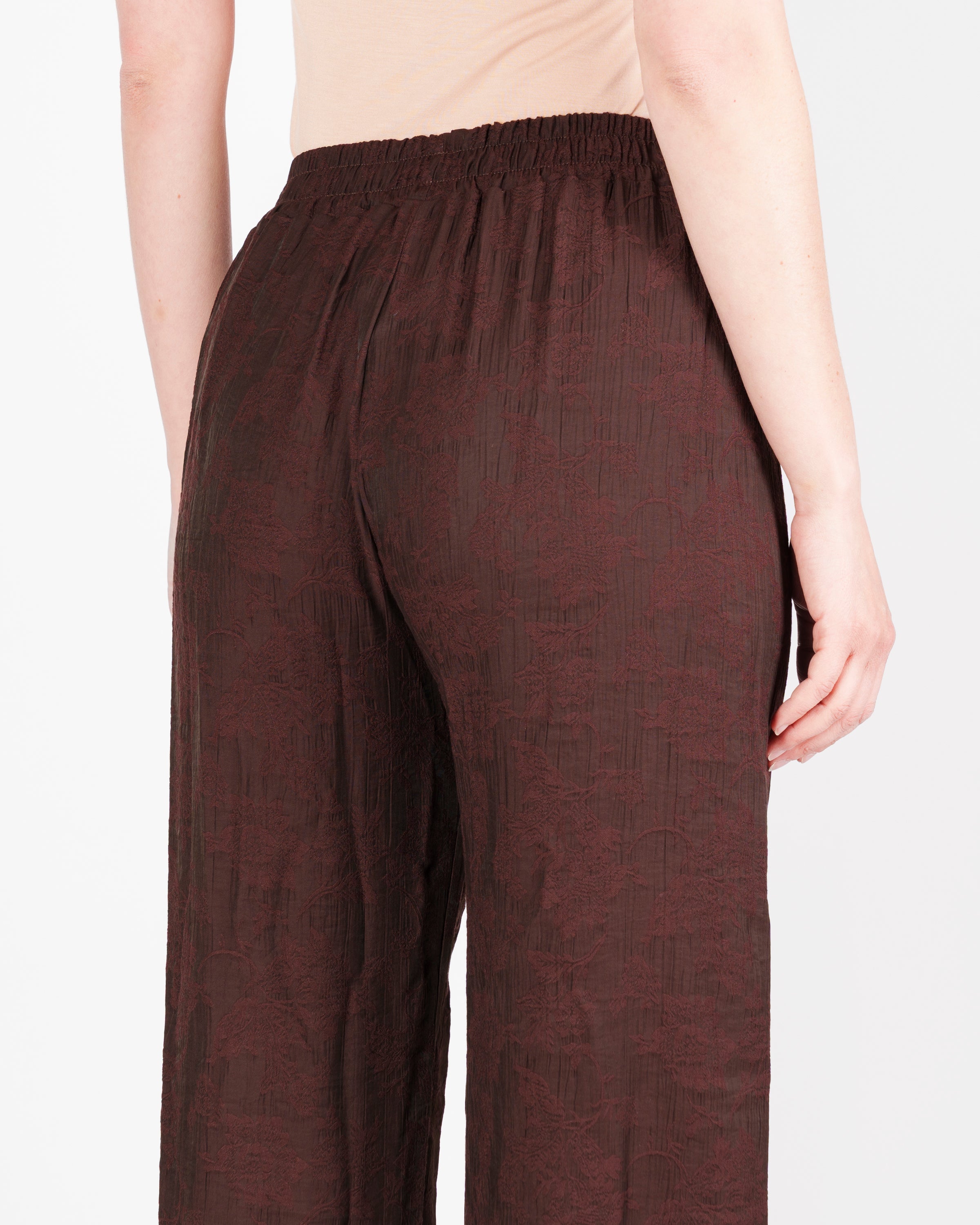 Pantalone elastico in vita viscosa GOFFRATO
