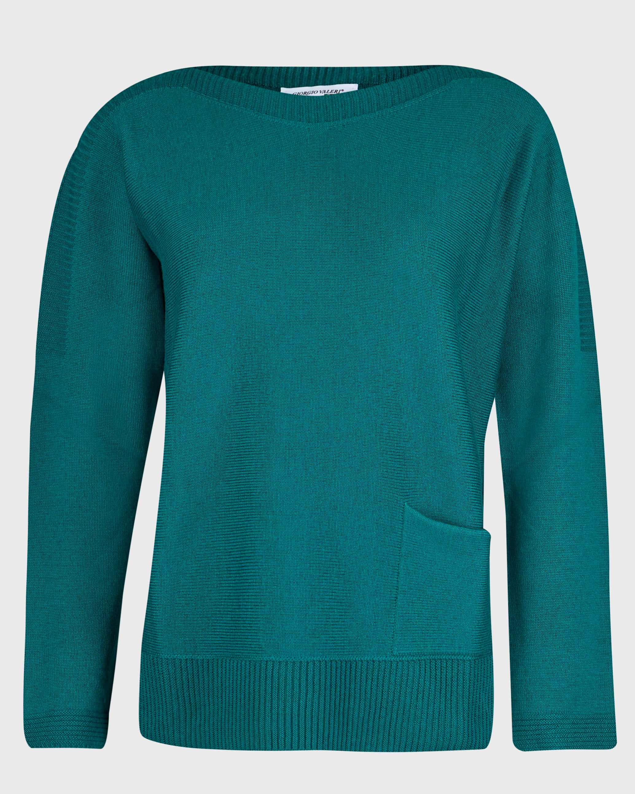 Maglia scollo barchetta tasca links AZ 9119
