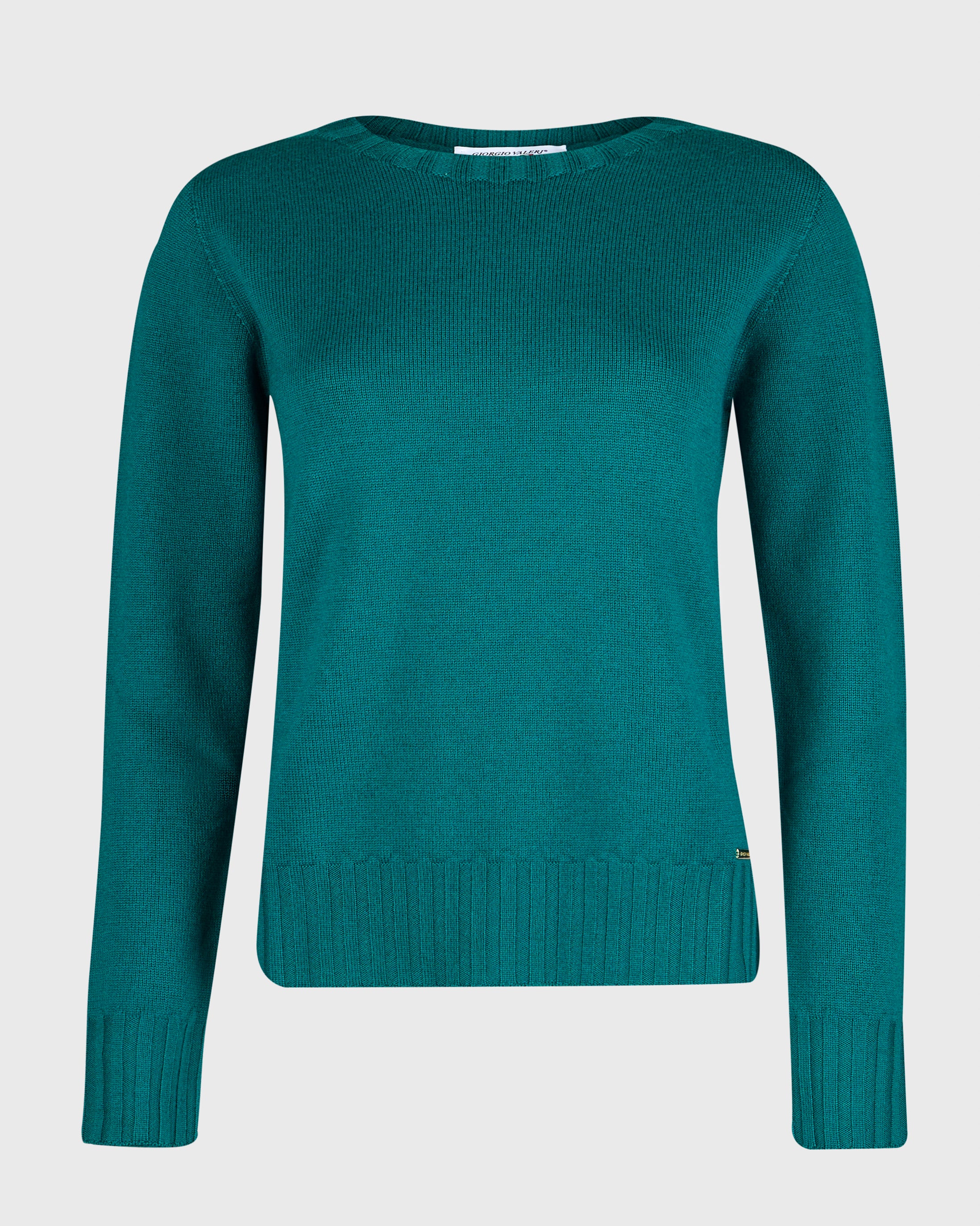 Maglia giro pura lana rasata Z 7238