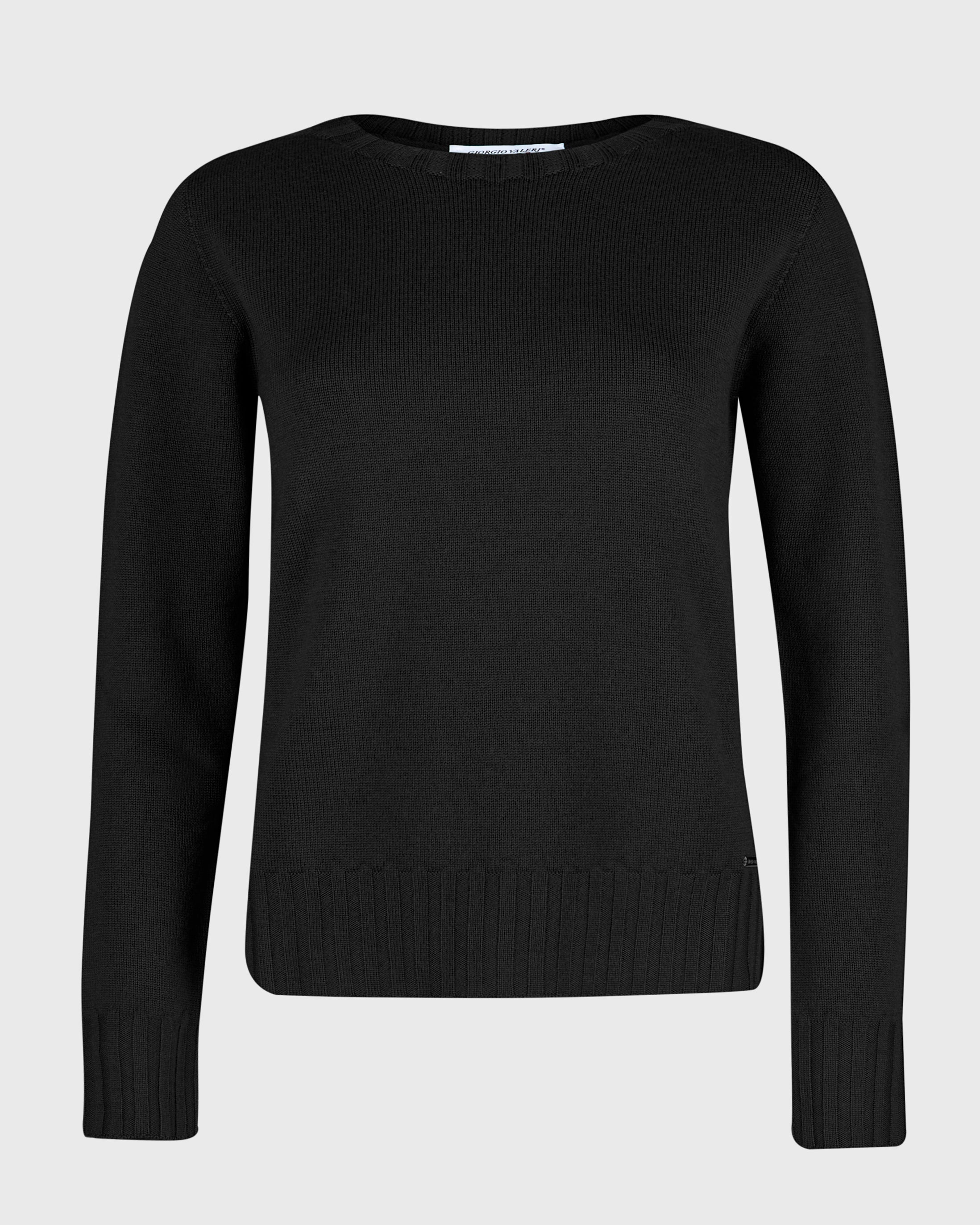 Maglia giro pura lana rasata Z 7238