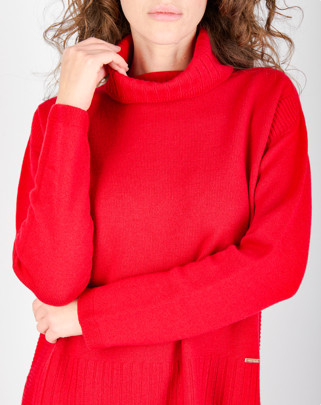 Maglia collo a ciambella pura lana Z9300