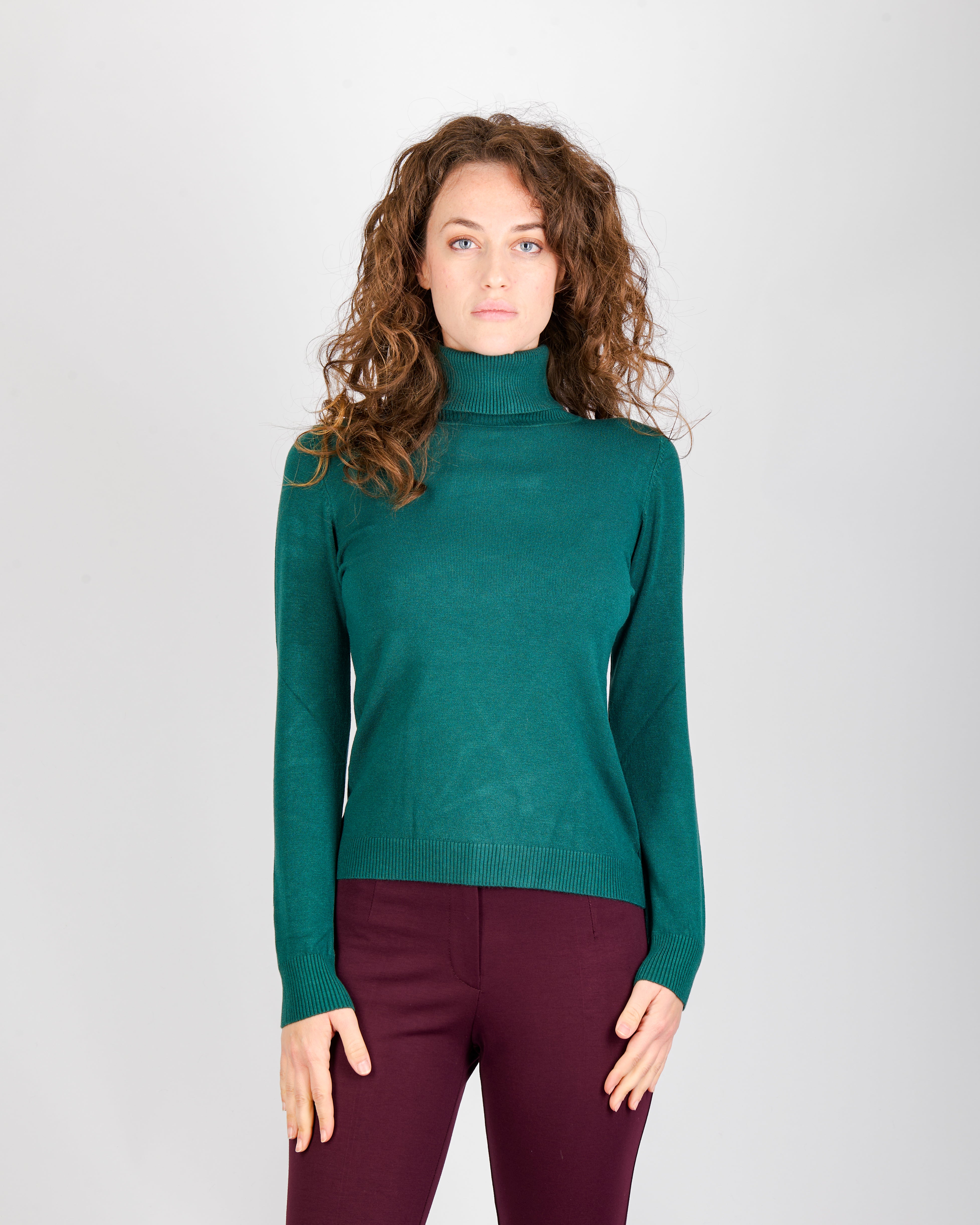 Maglia collo alto viscosa MATURO