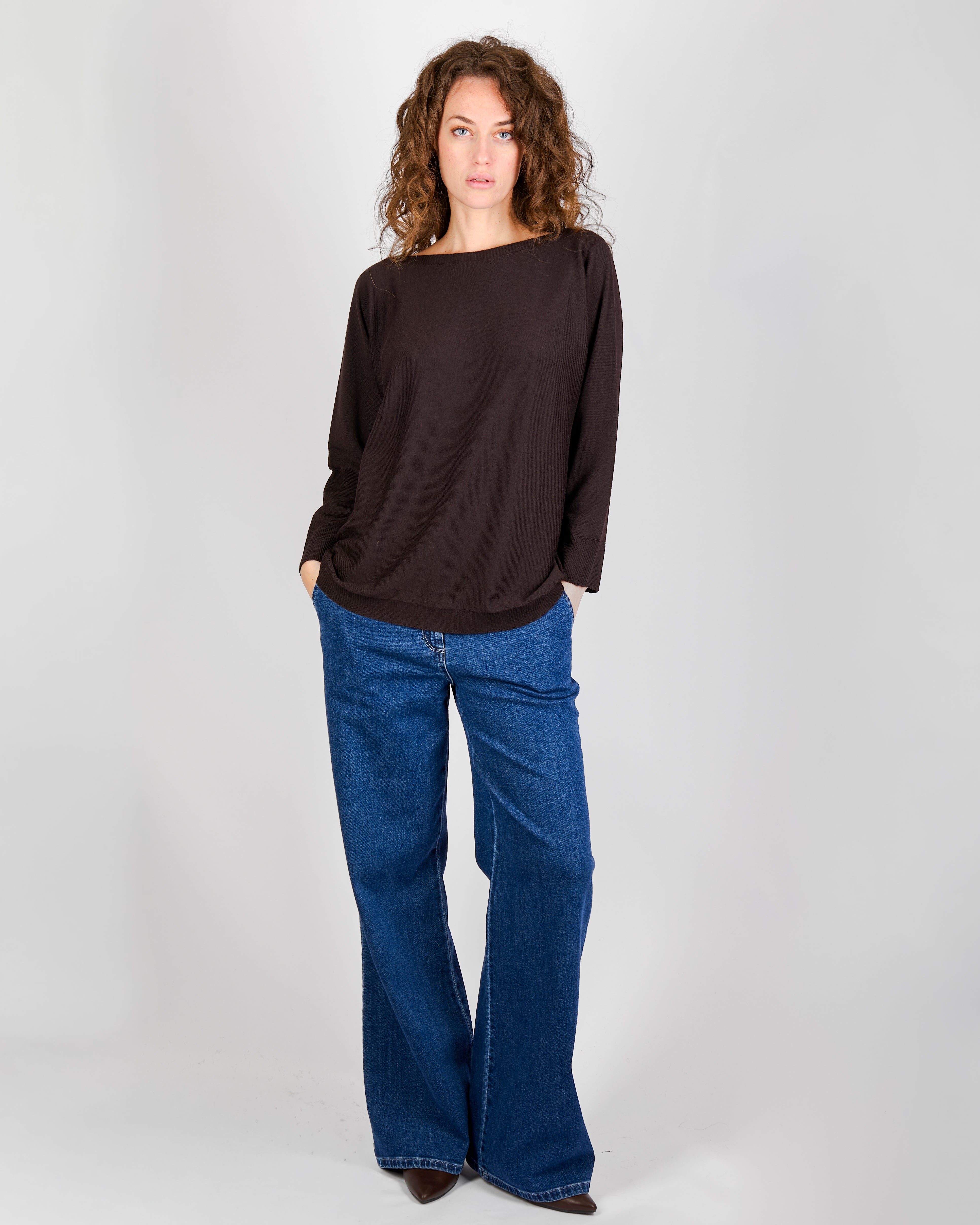 Maglia scatoletta pura lana 25CA265