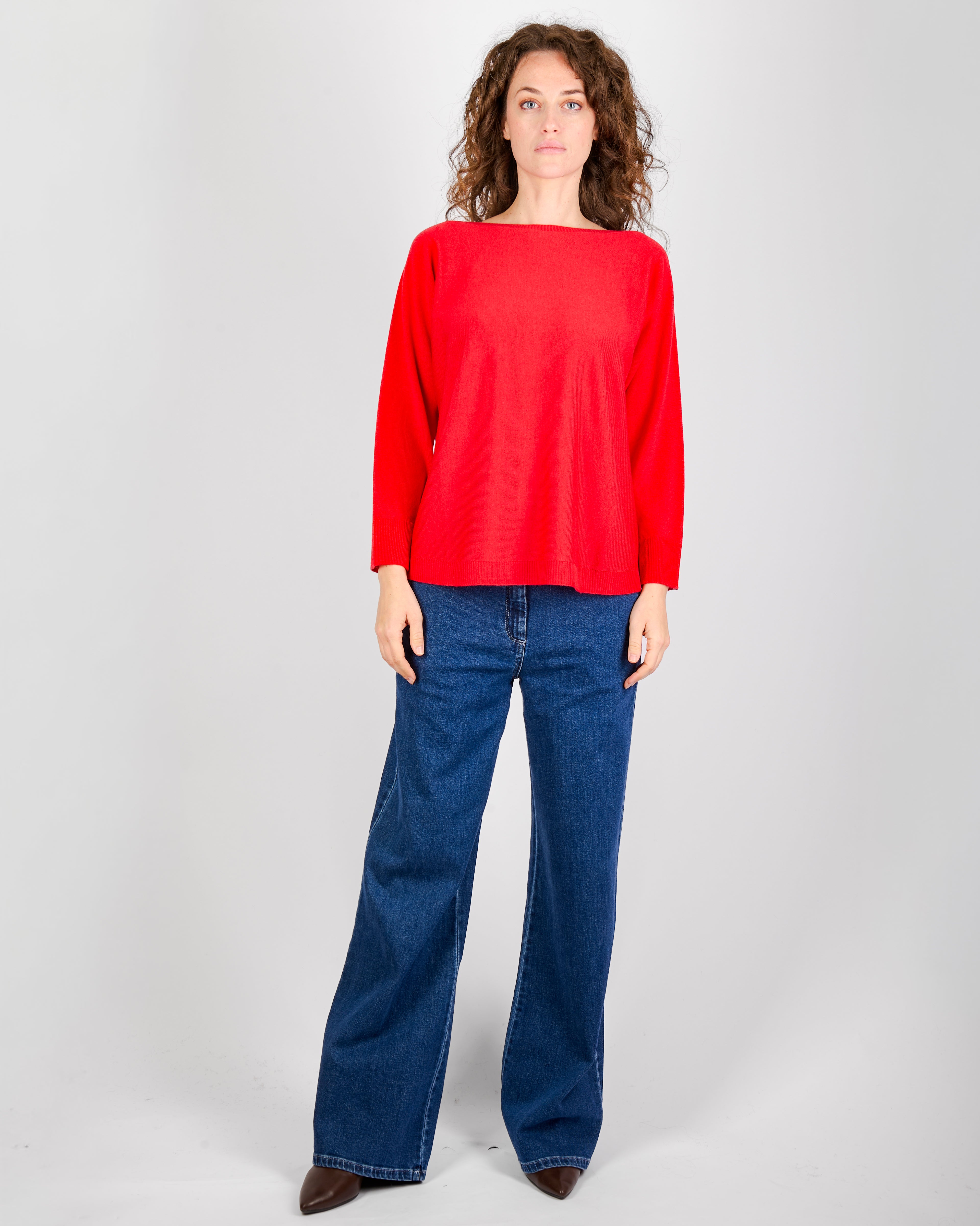 Maglia scatoletta pura lana 25CA265