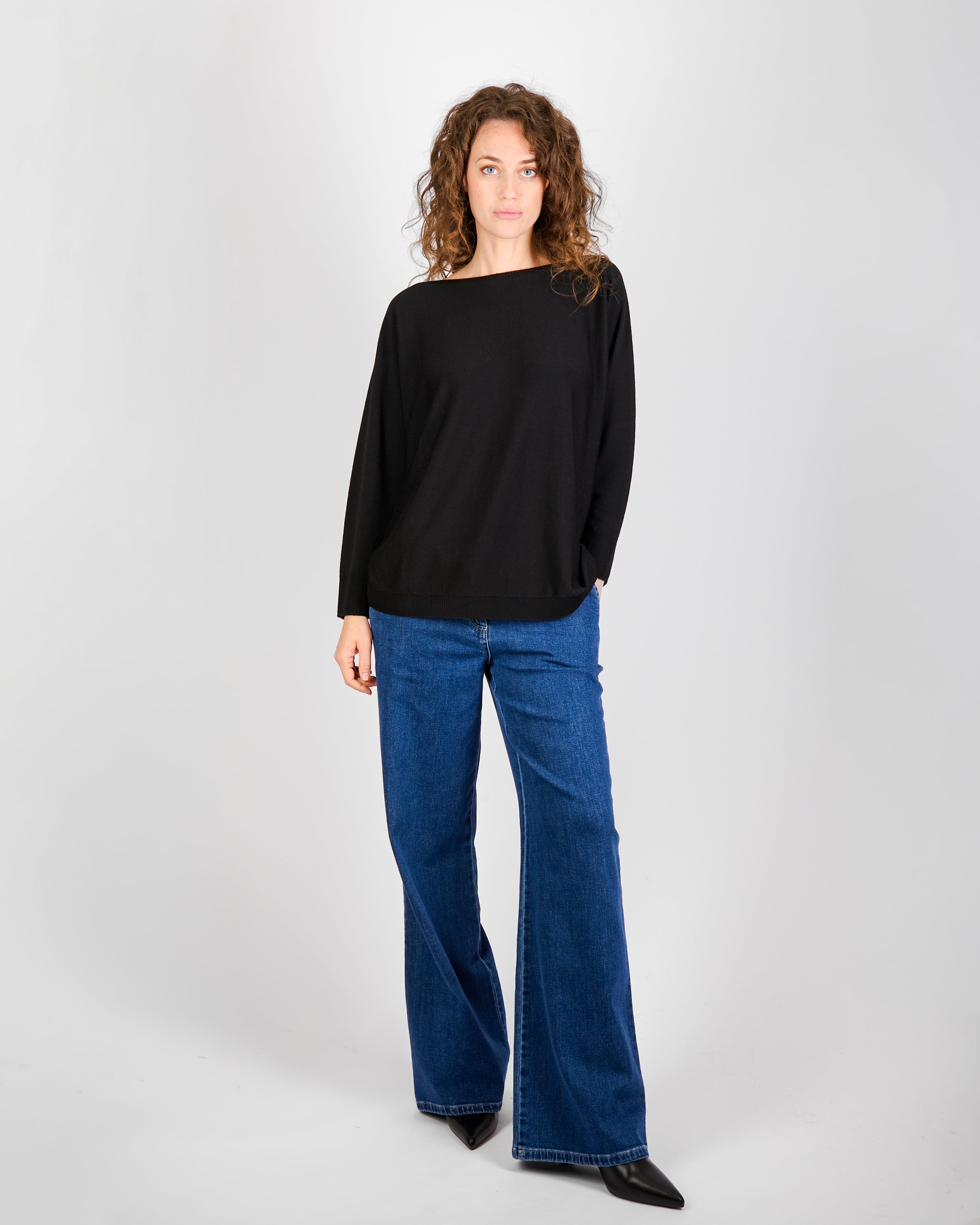 Maglia scatoletta pura lana 25CA265