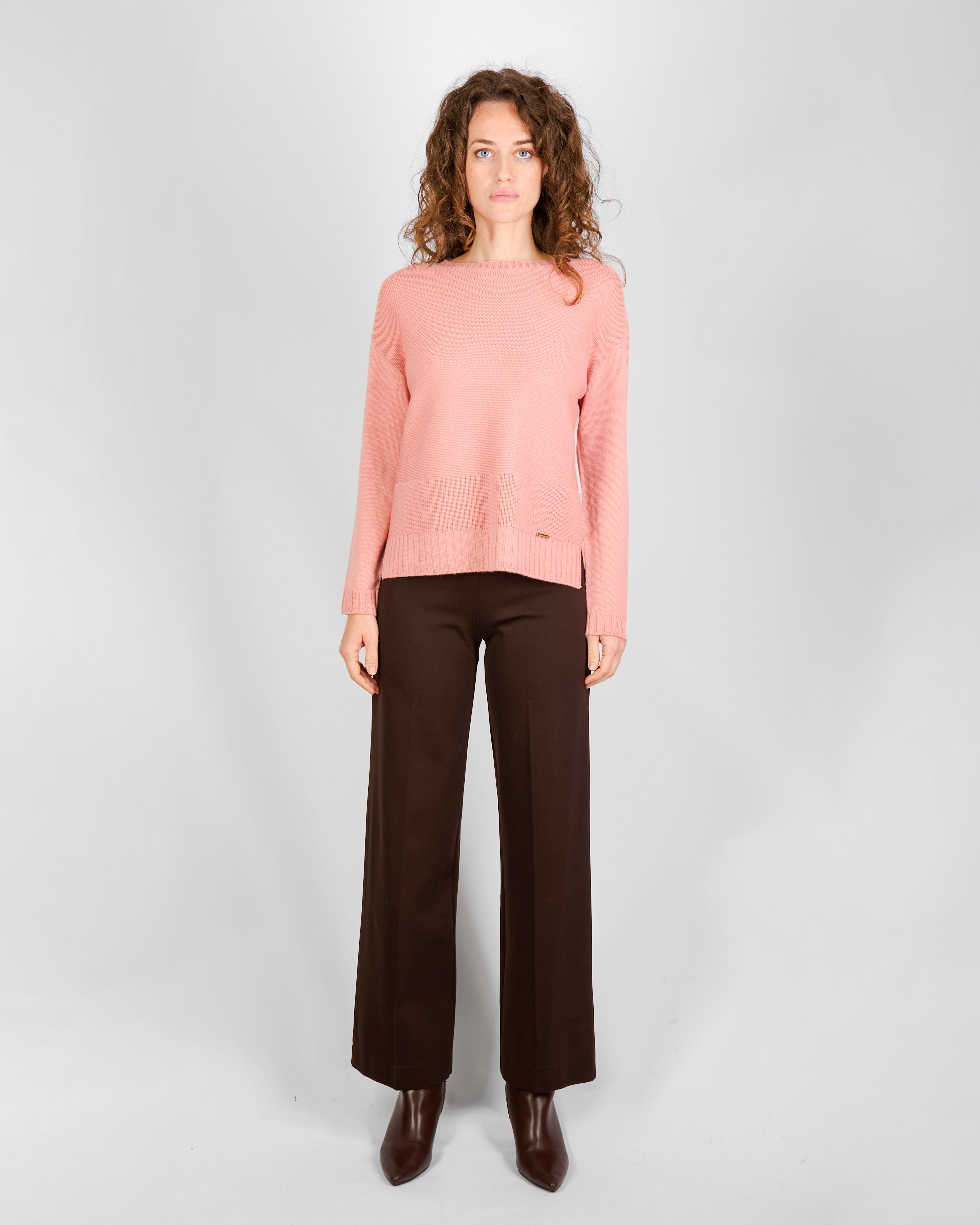 Girocollo links e punto pannocchia spacchi Z9516