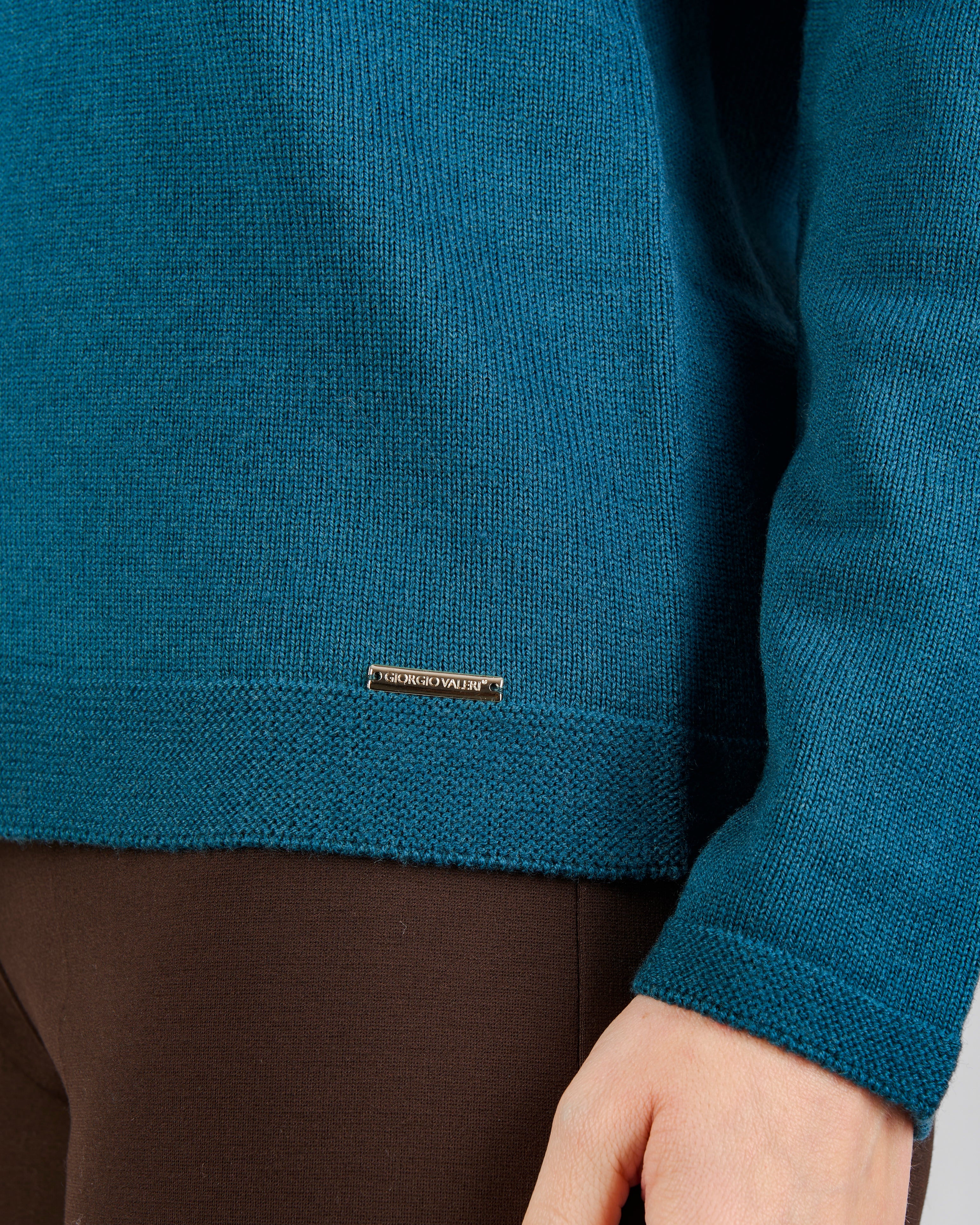 Cardigan rasato bottoni pura lana Z9626