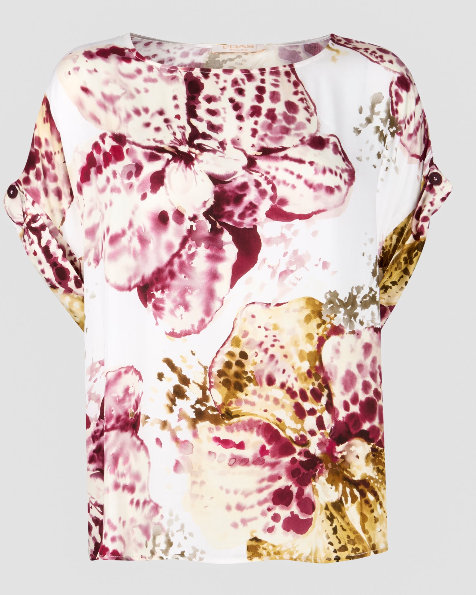 Blusa manica scesa SCARLATTO