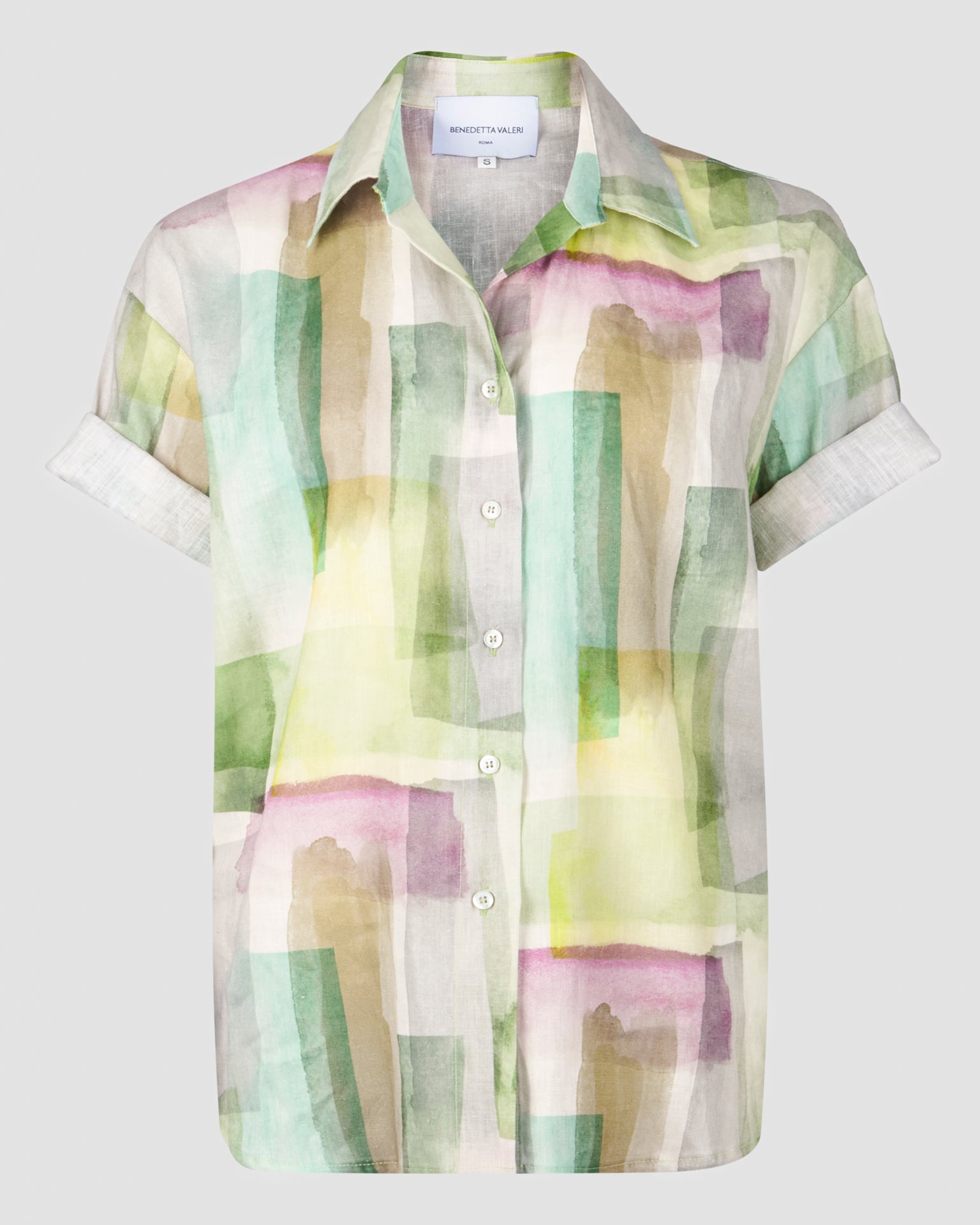 Camicia lino e cotone 25-09M