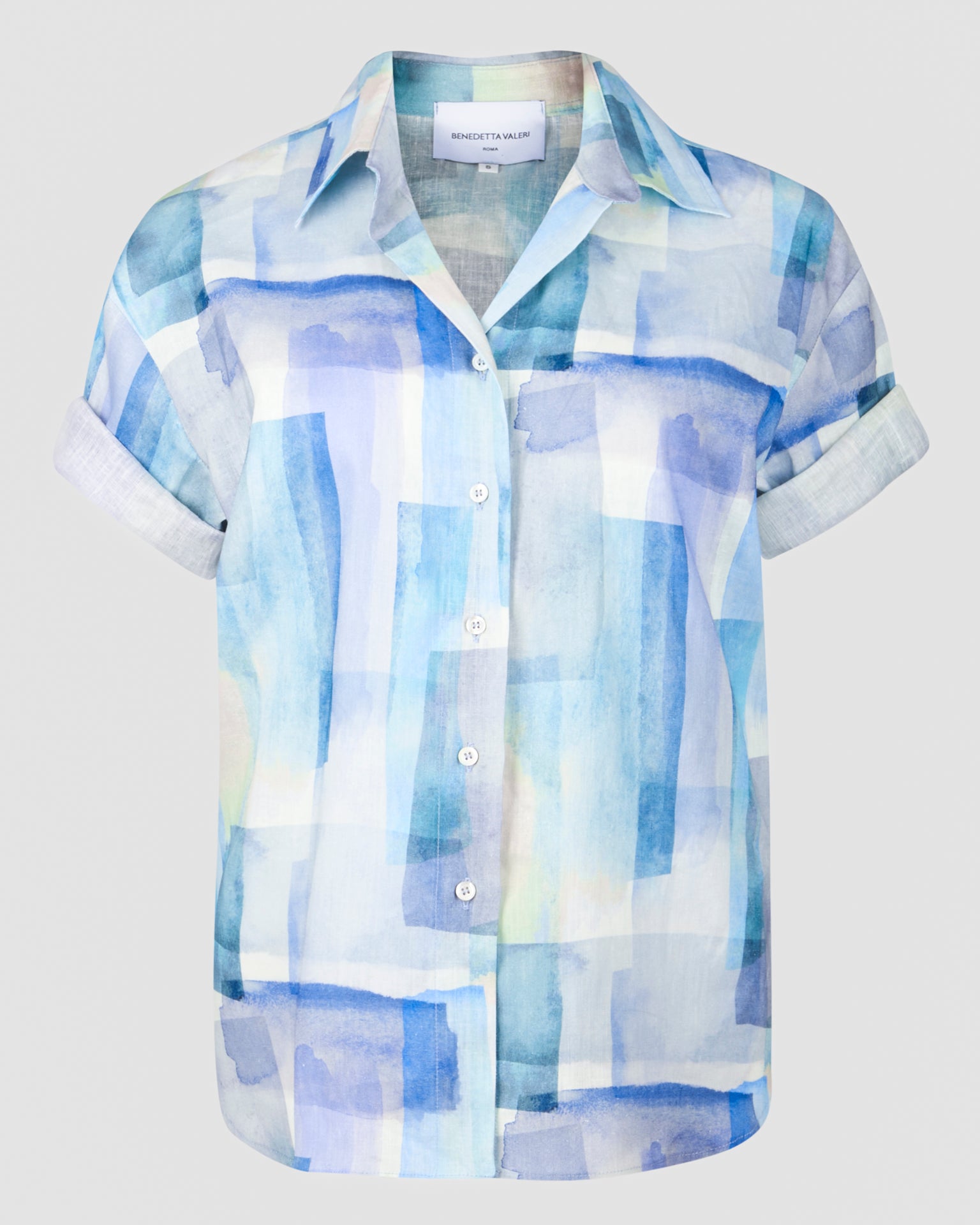 Camicia lino e cotone 25-09M