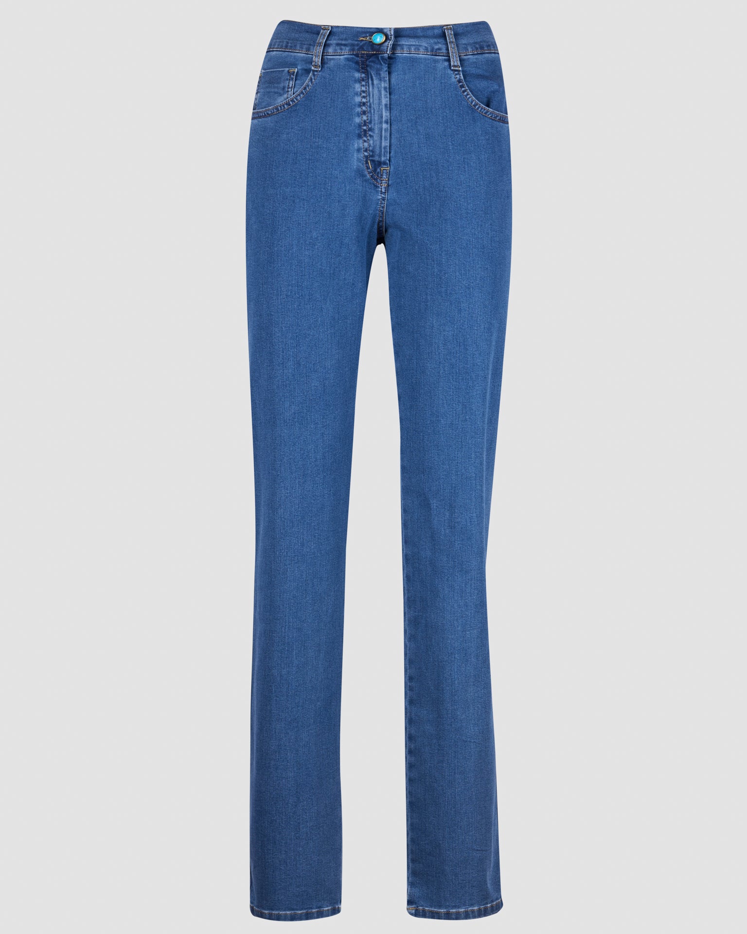 Jeans 5 tasche stretch vest. regolare PARTON