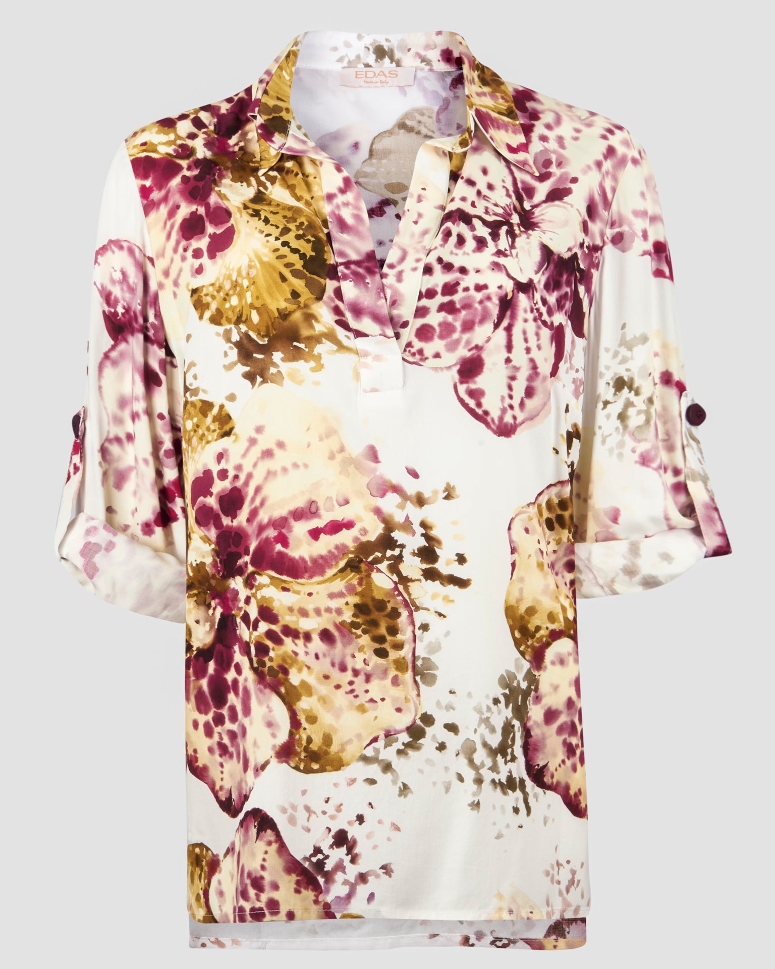 Polo stampa fiori SPERATA