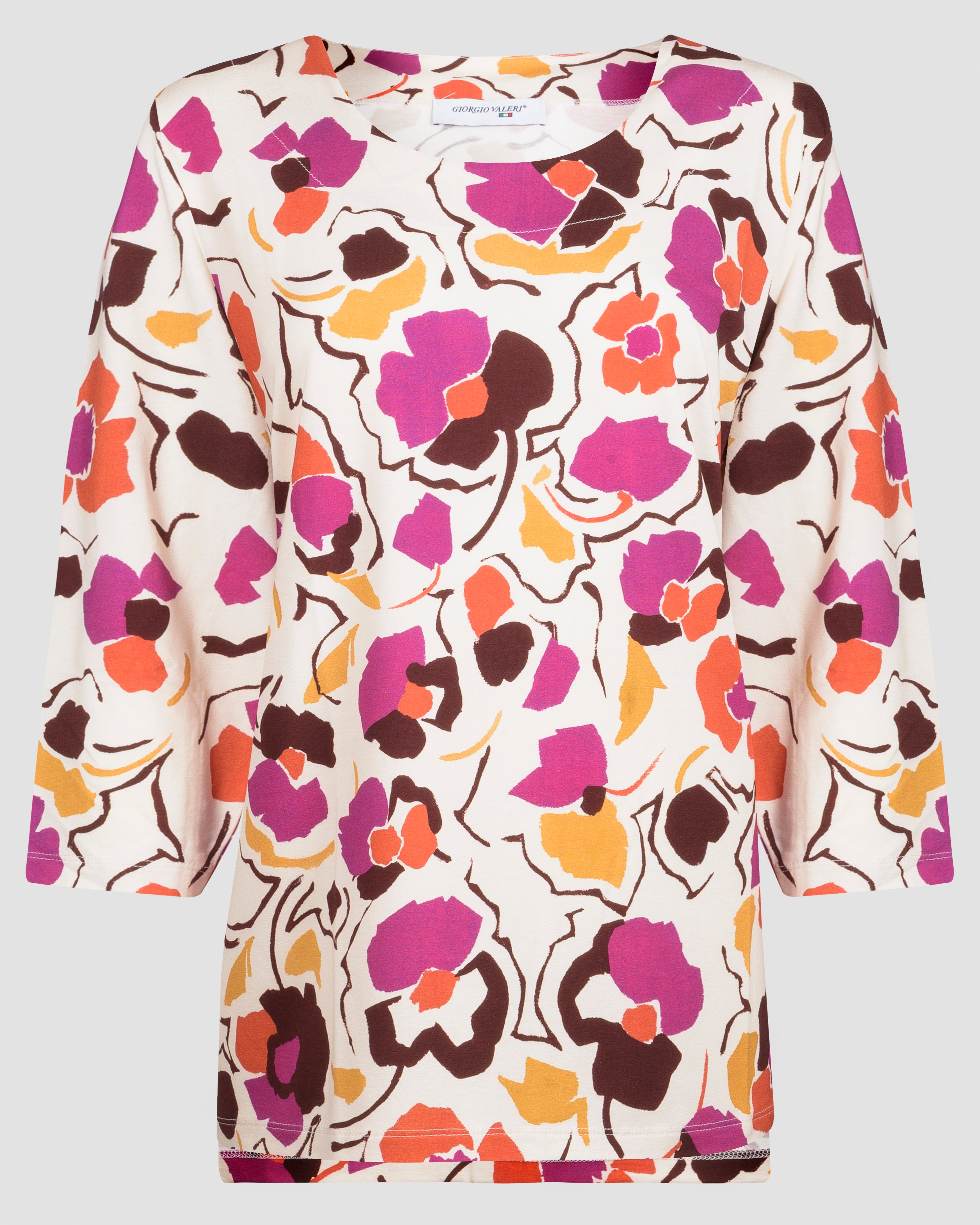 Maglia in viscosa OVER MANICA 3/4