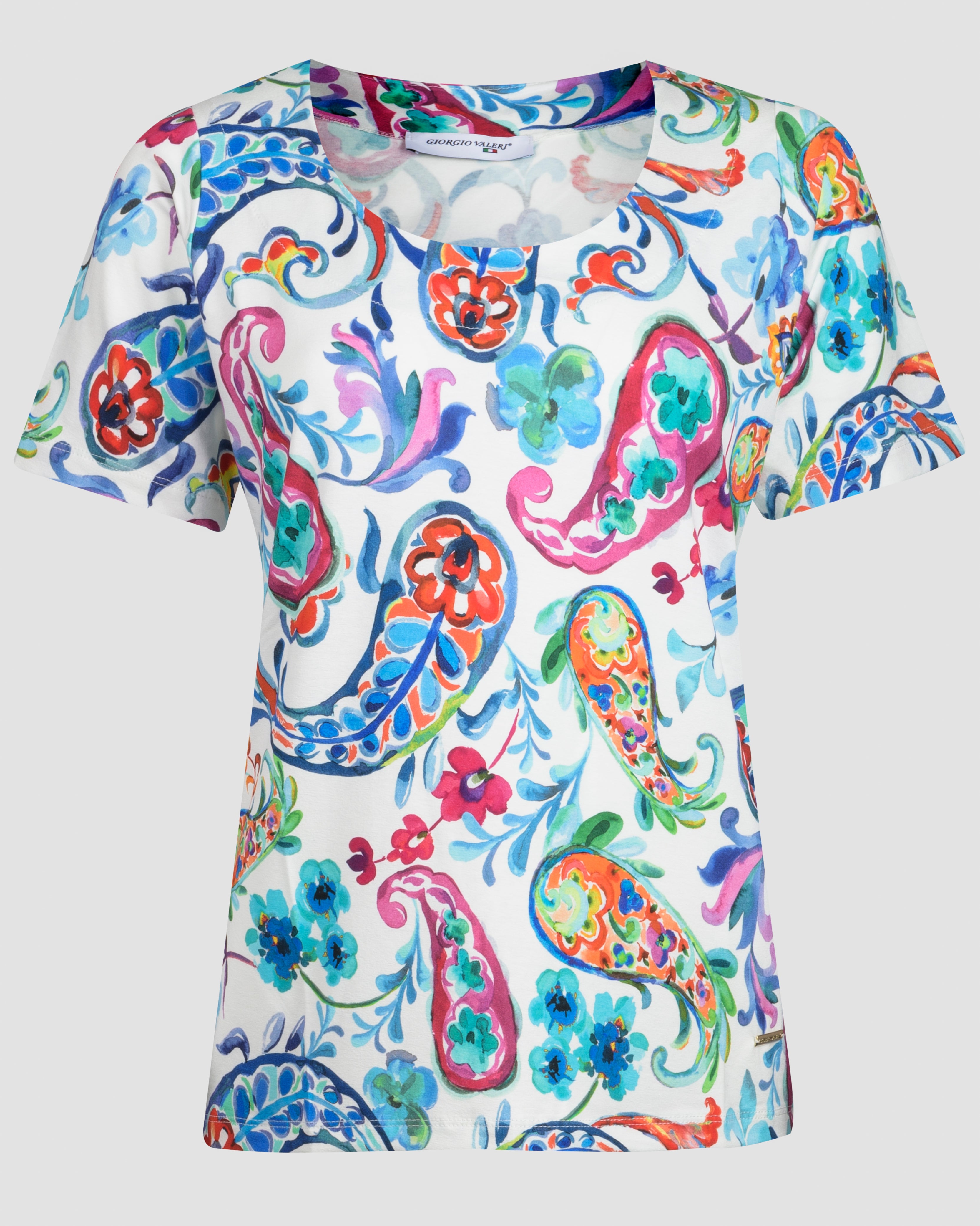 Maglia M/M giro viscosa fantasia