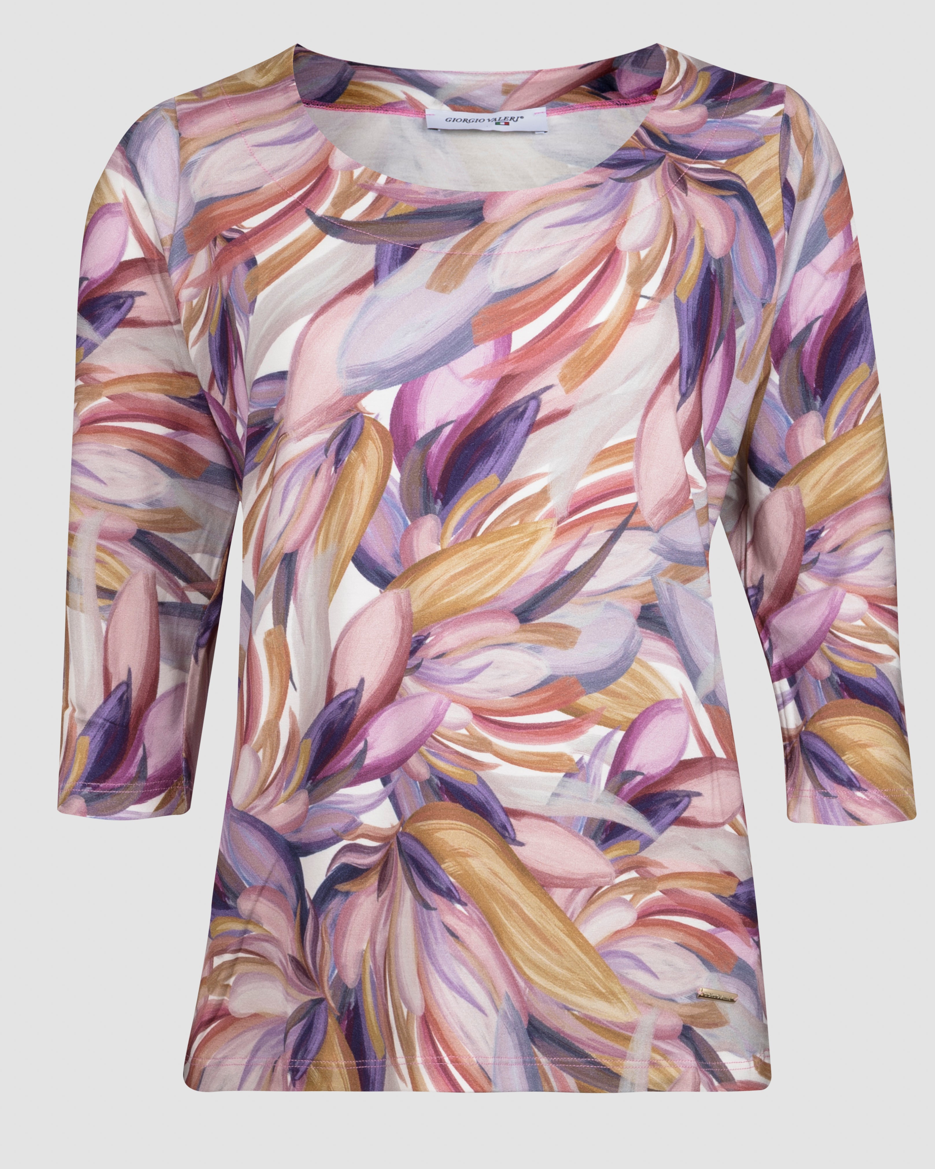 Maglia scollo lunetta viscosa 8676/Q