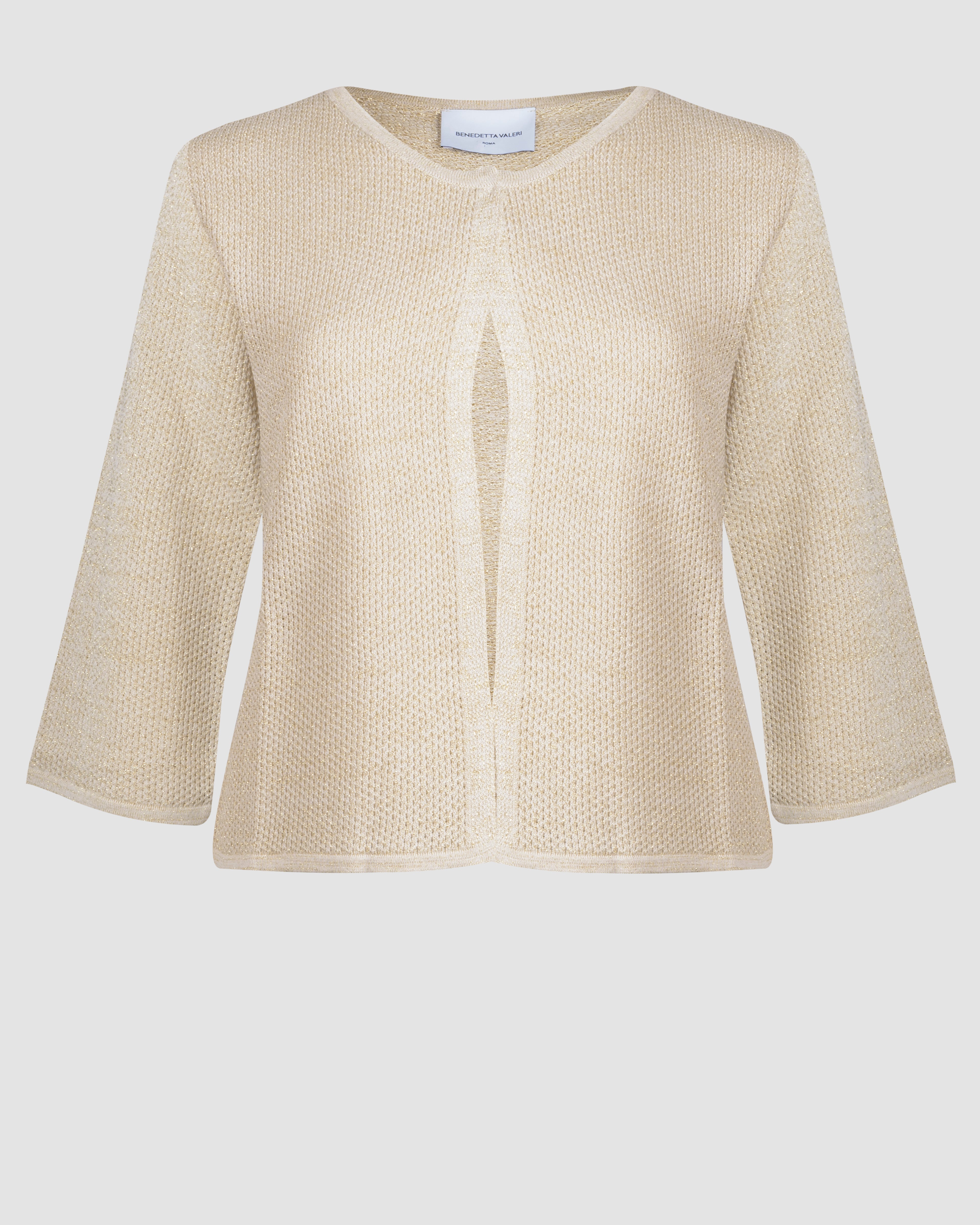 Cardigan copri spalle traforato lurex 1765