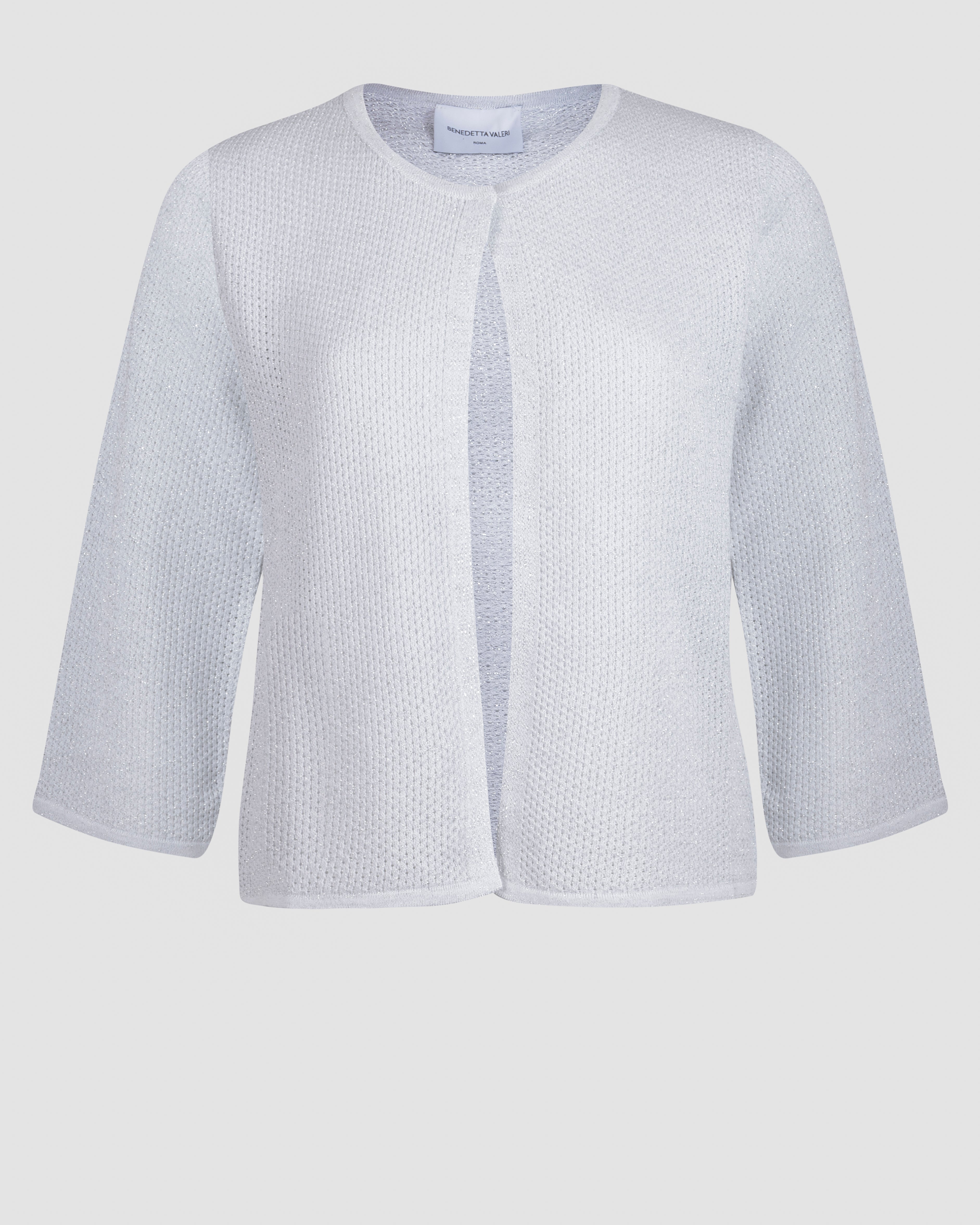 Cardigan copri spalle traforato lurex 1765