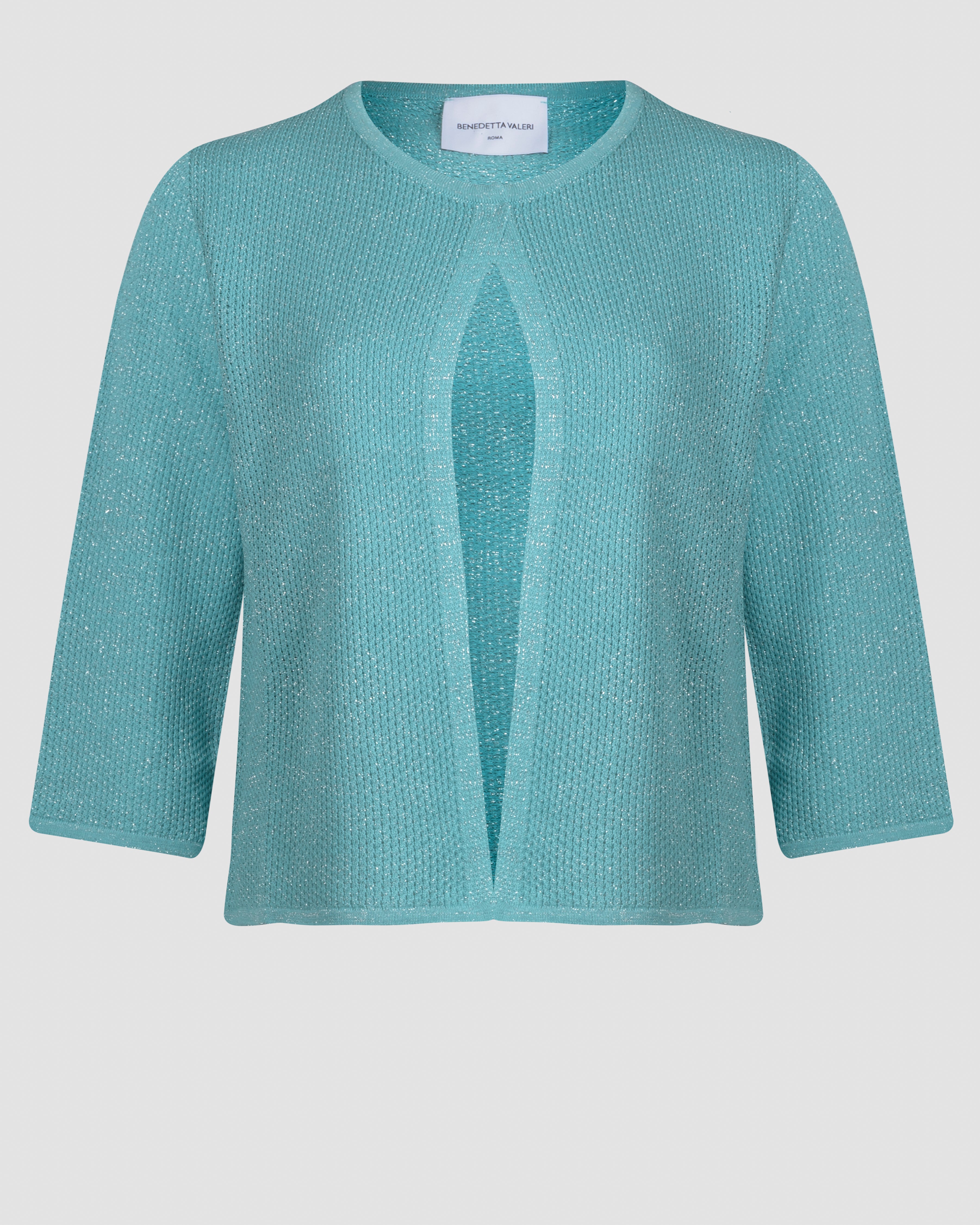 Cardigan copri spalle traforato lurex 1765