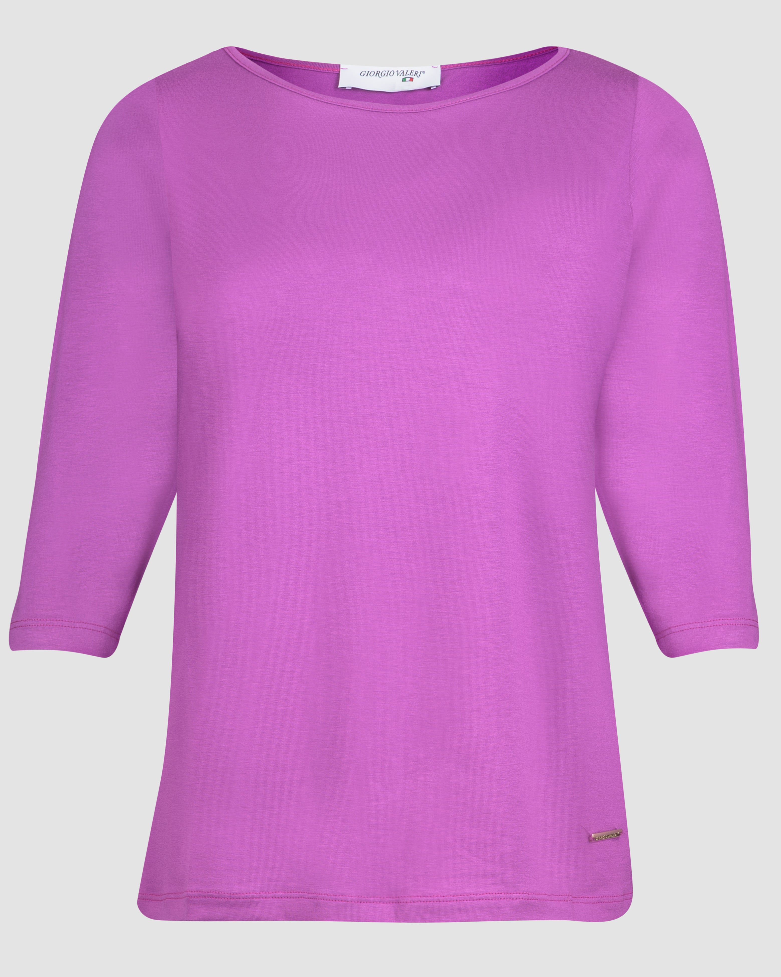 Maglia giorcollo barchetta in viscosa 600 NEW 3/4