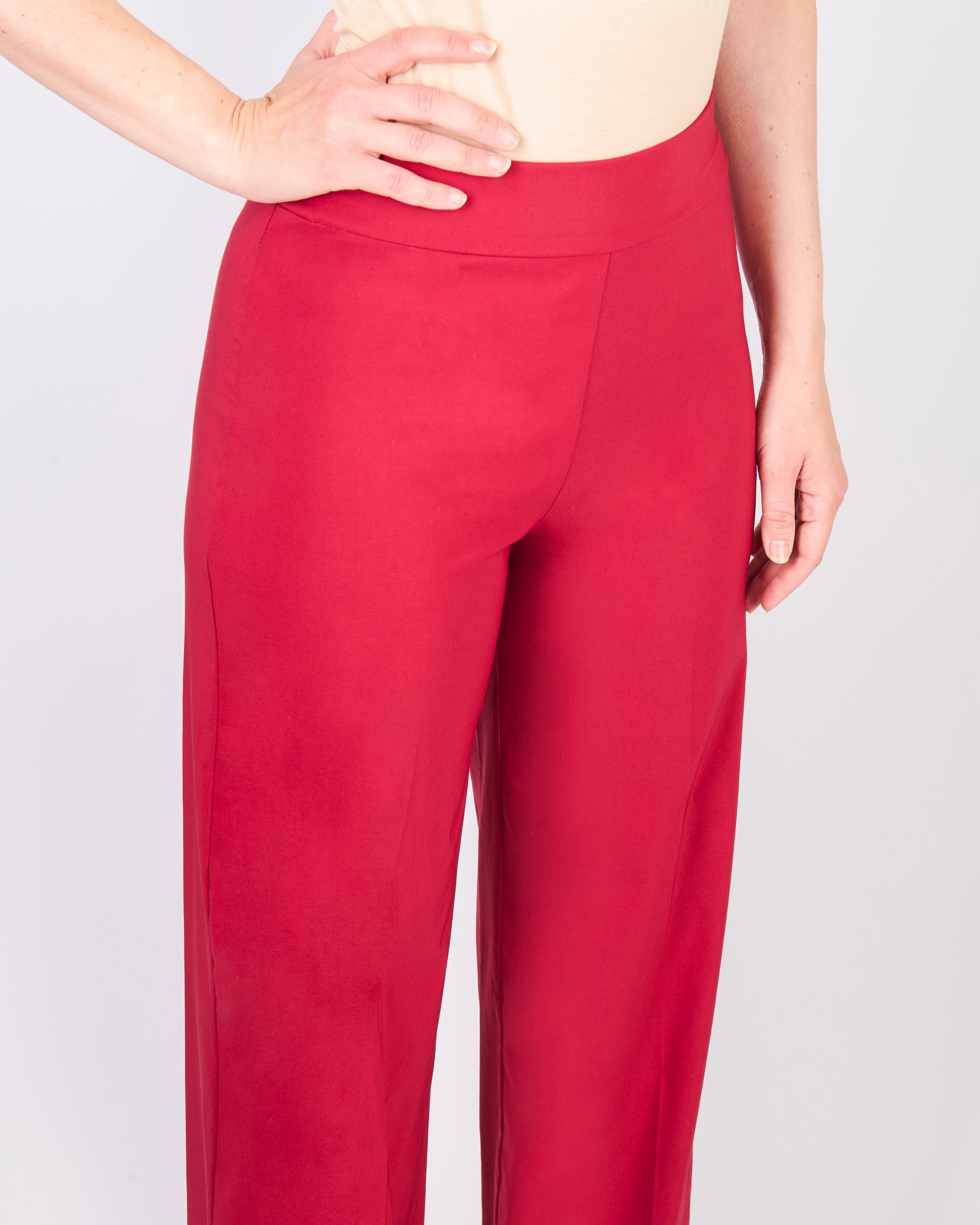 Pantalone palazzo viscosa leggera 25-G133