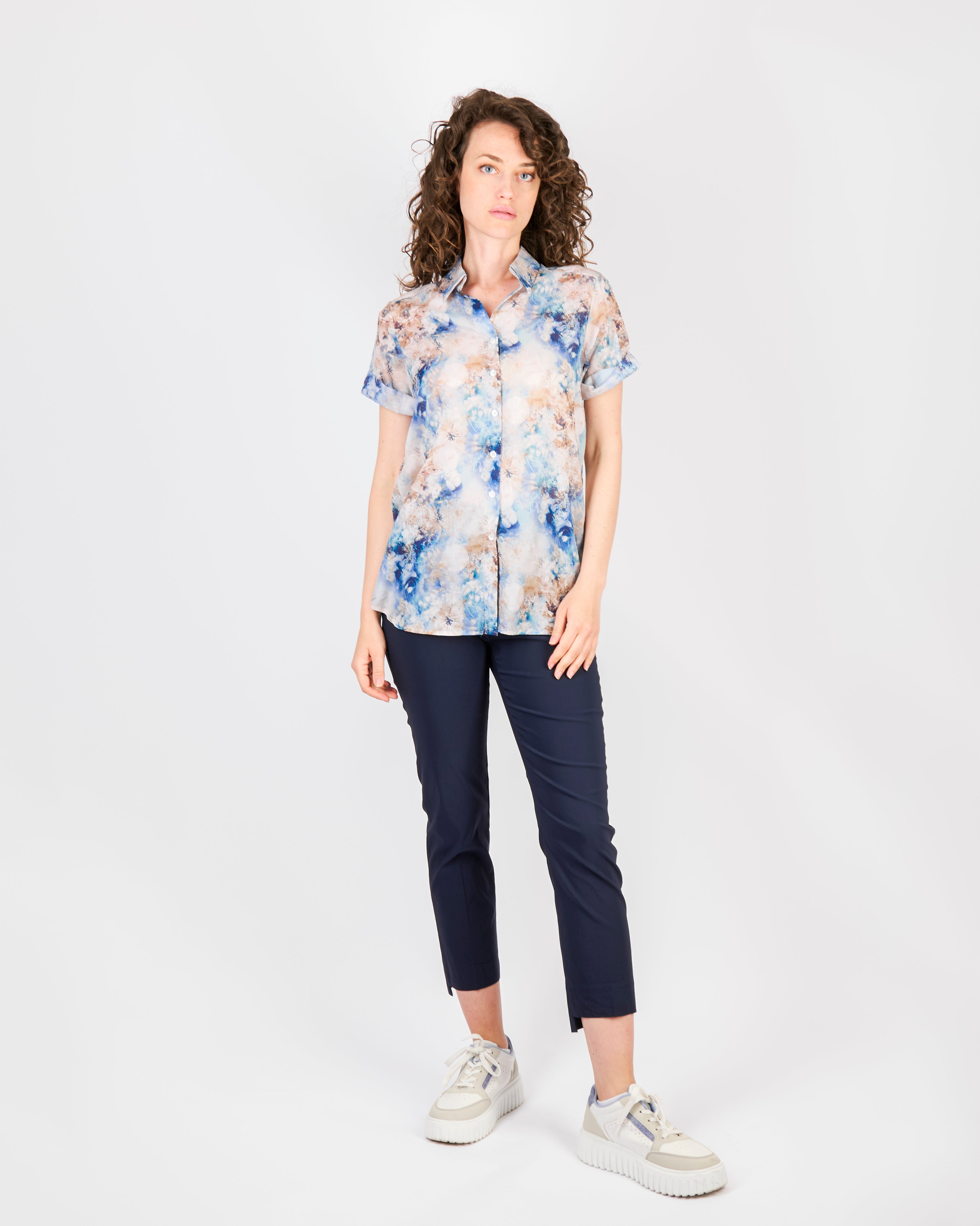 Camicia in mussola cotone 25-221