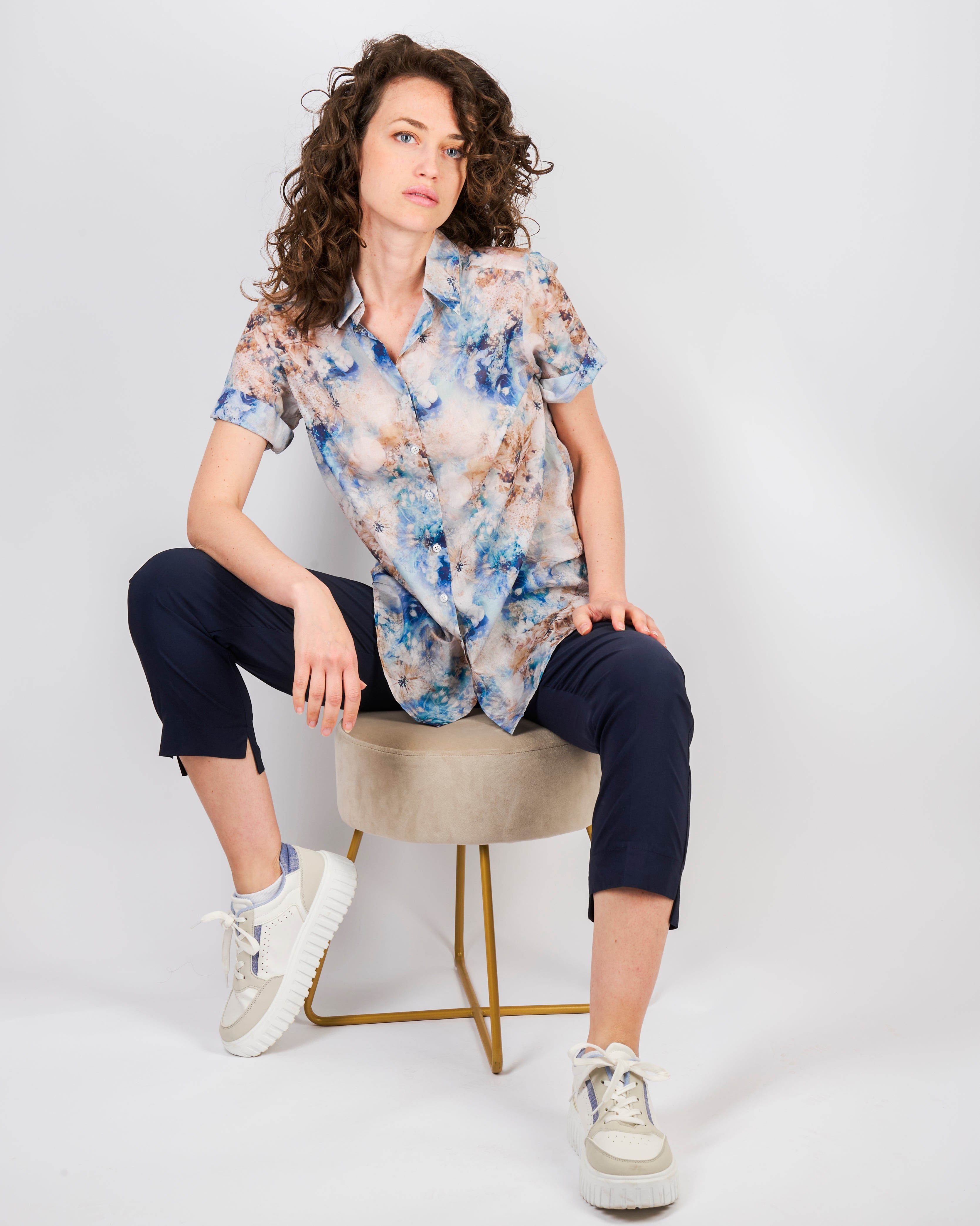Camicia in mussola cotone 25-221