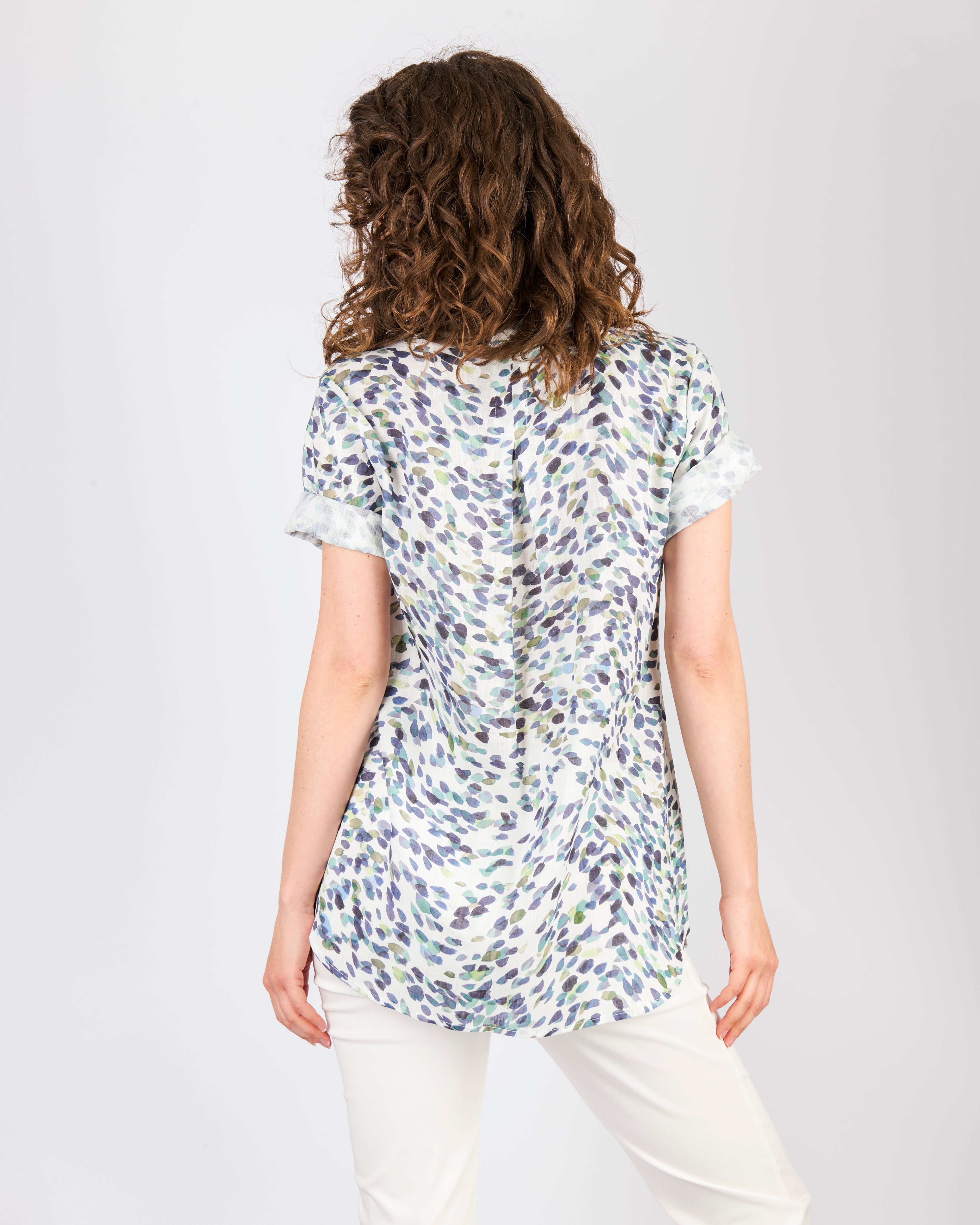 Camicia coreana lino e cotone 25-20M