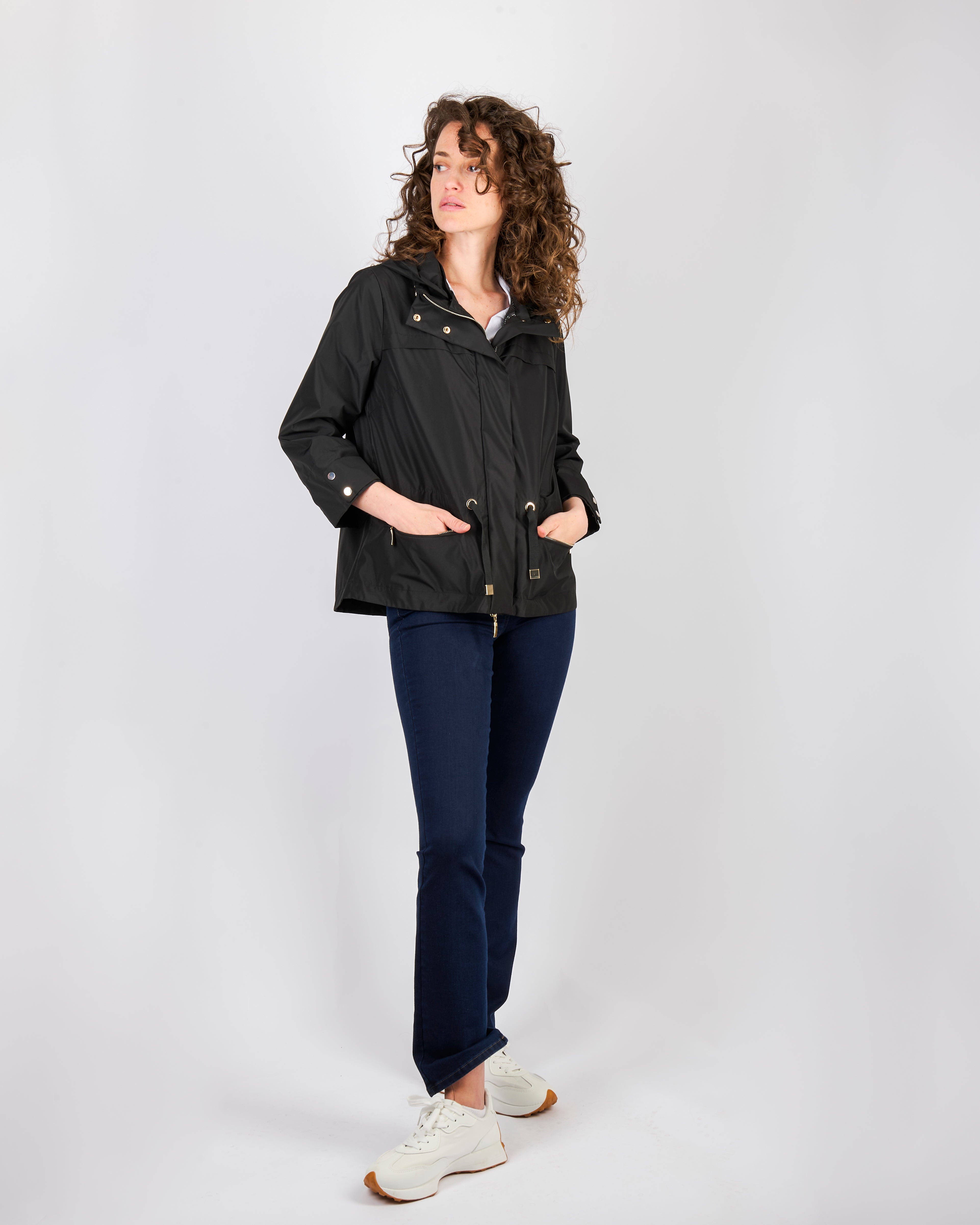 Giacca zip e cappuccio FRANCY