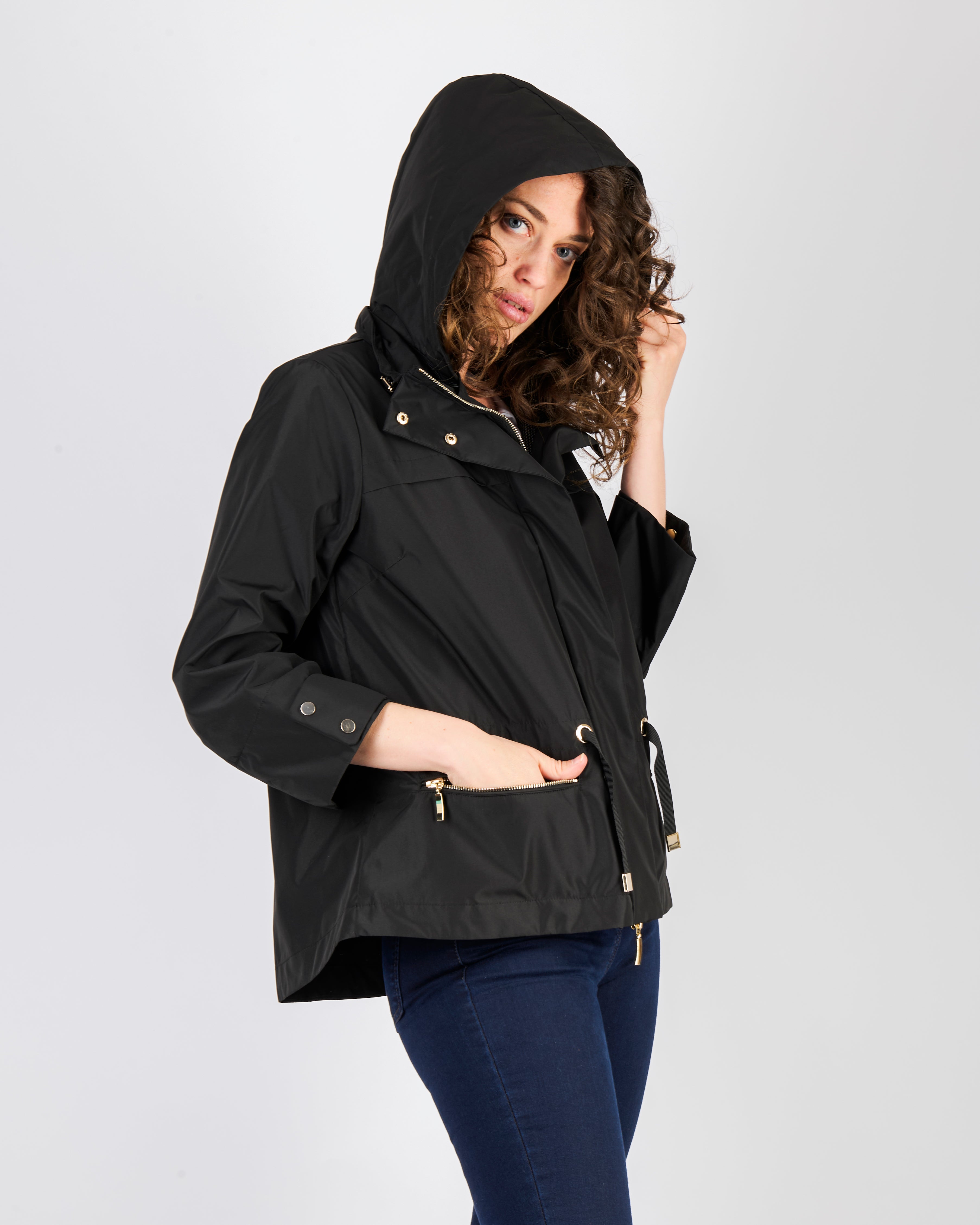 Giacca zip e cappuccio FRANCY