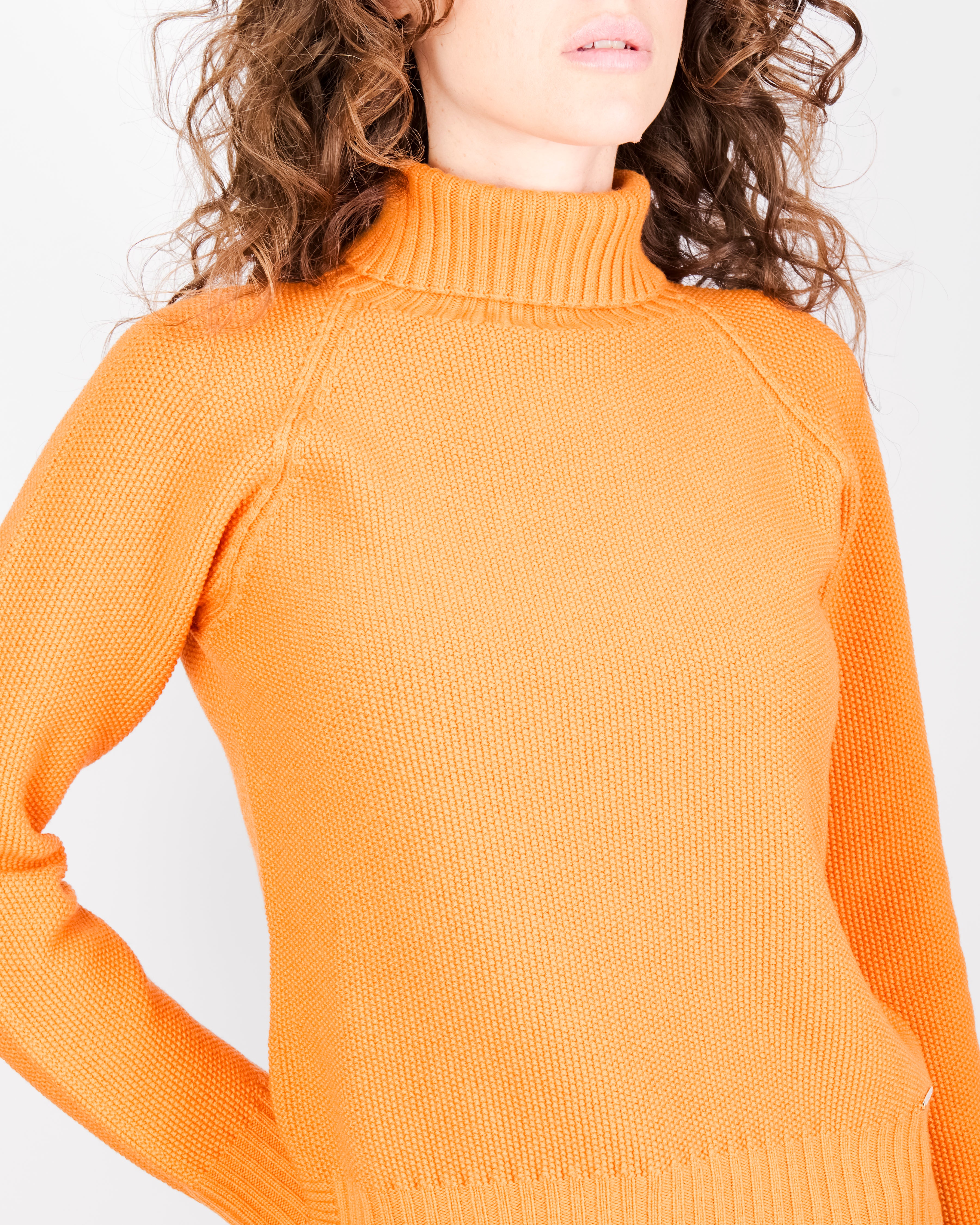 Maglia pura lana dolcevita punto riso Z9504