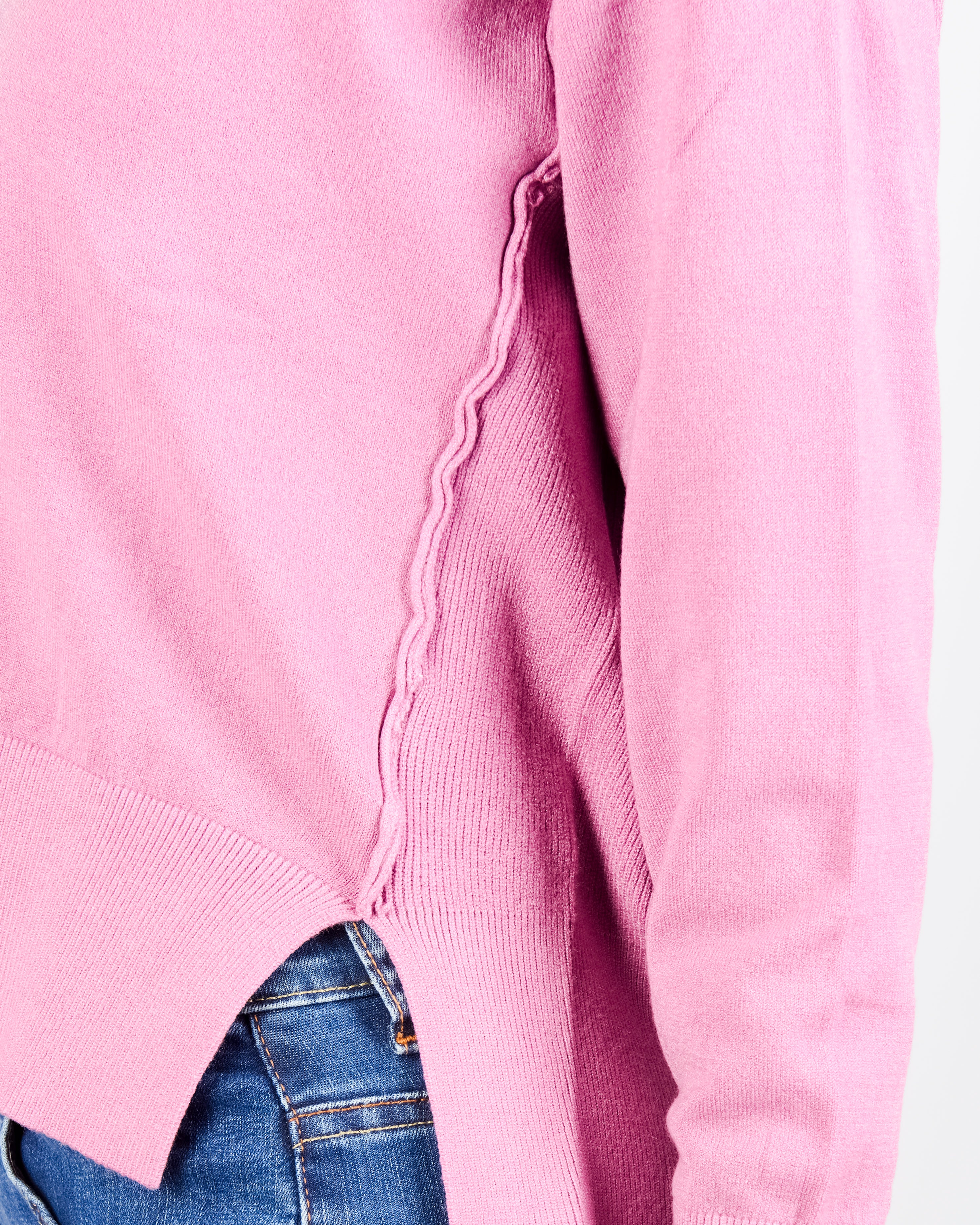 Maglia girocollo cuciture esterne MISSIONE