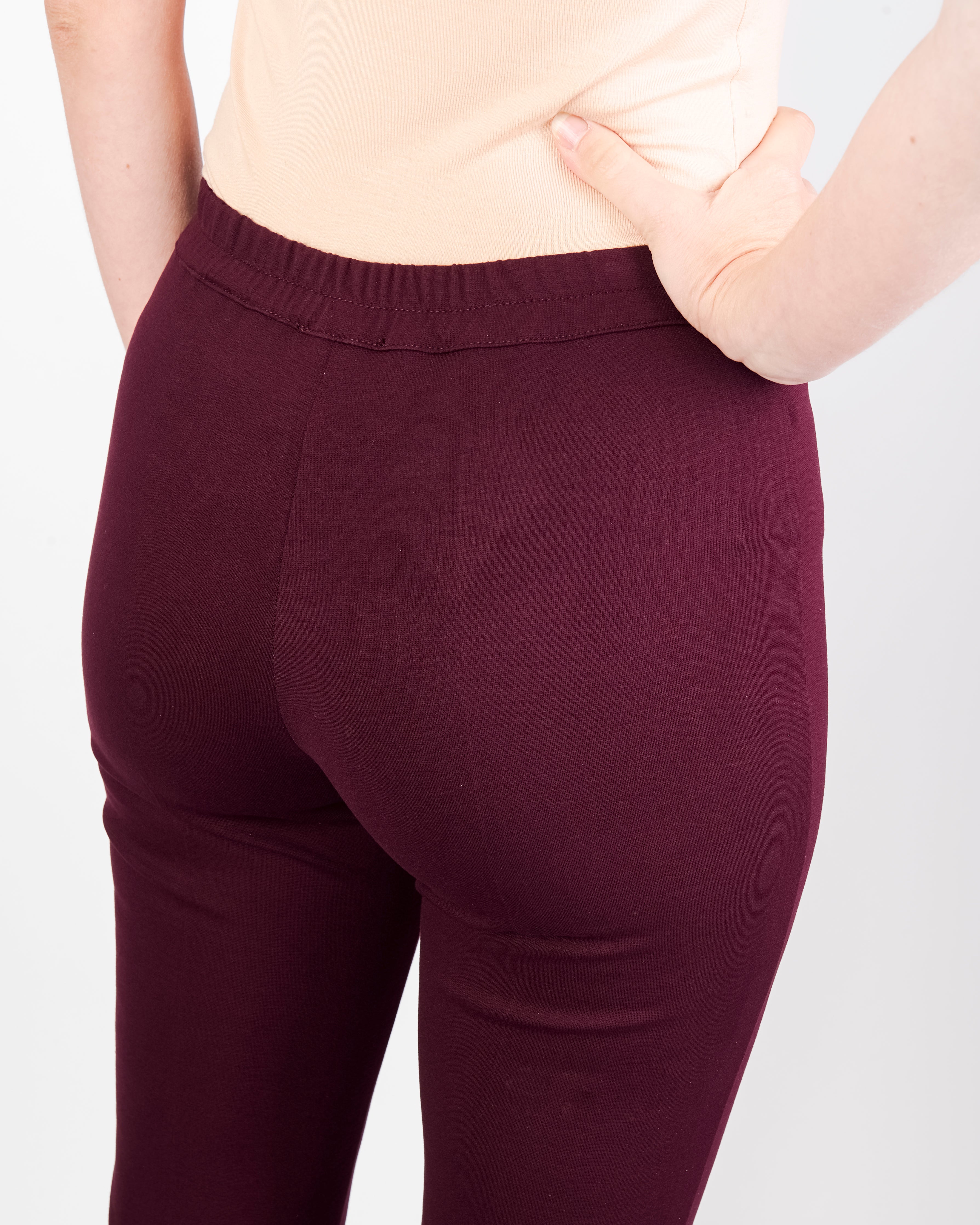 Pantalone zampetta punto milano comfort H164/1