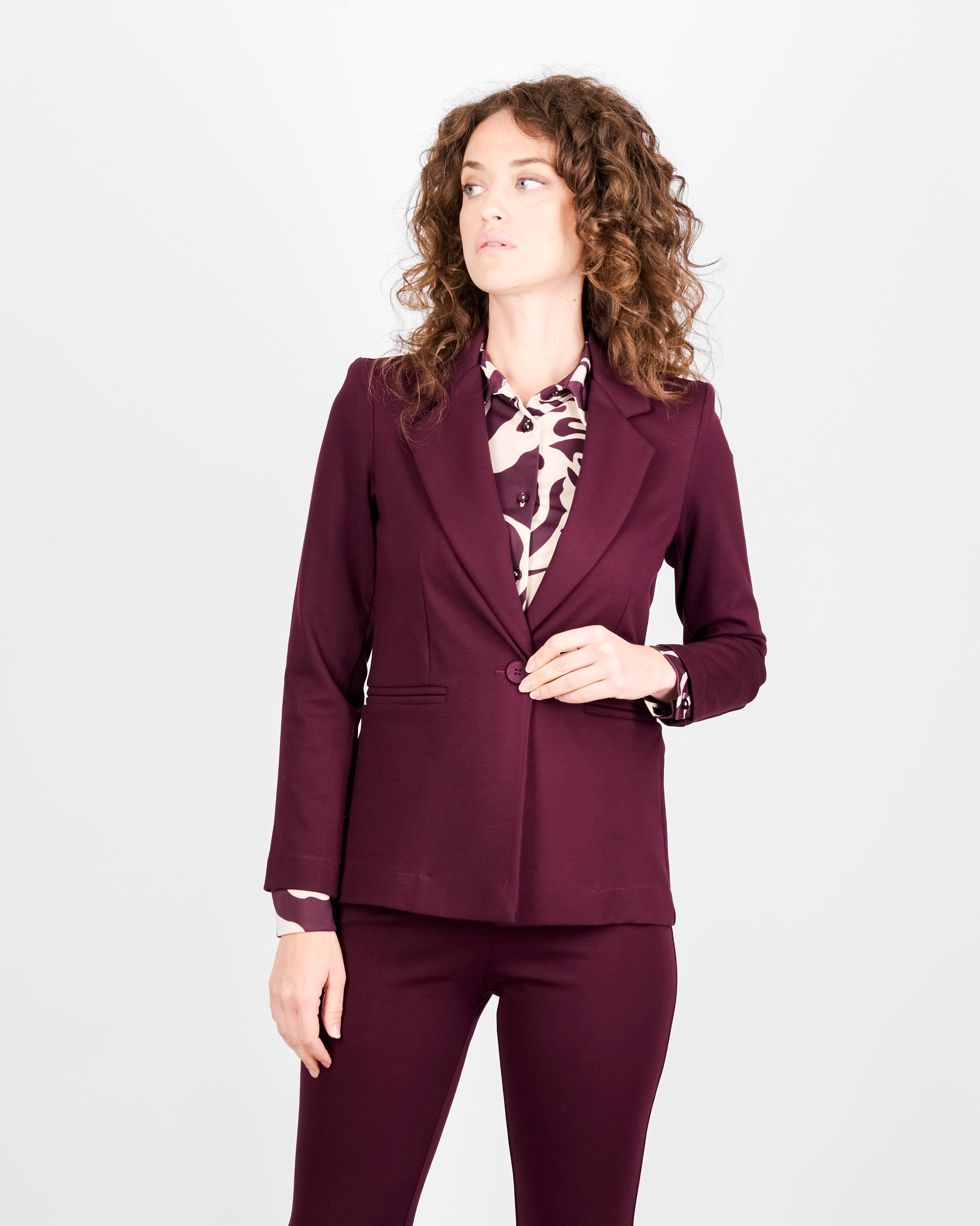 Blazer in punto milano comfort H507/1