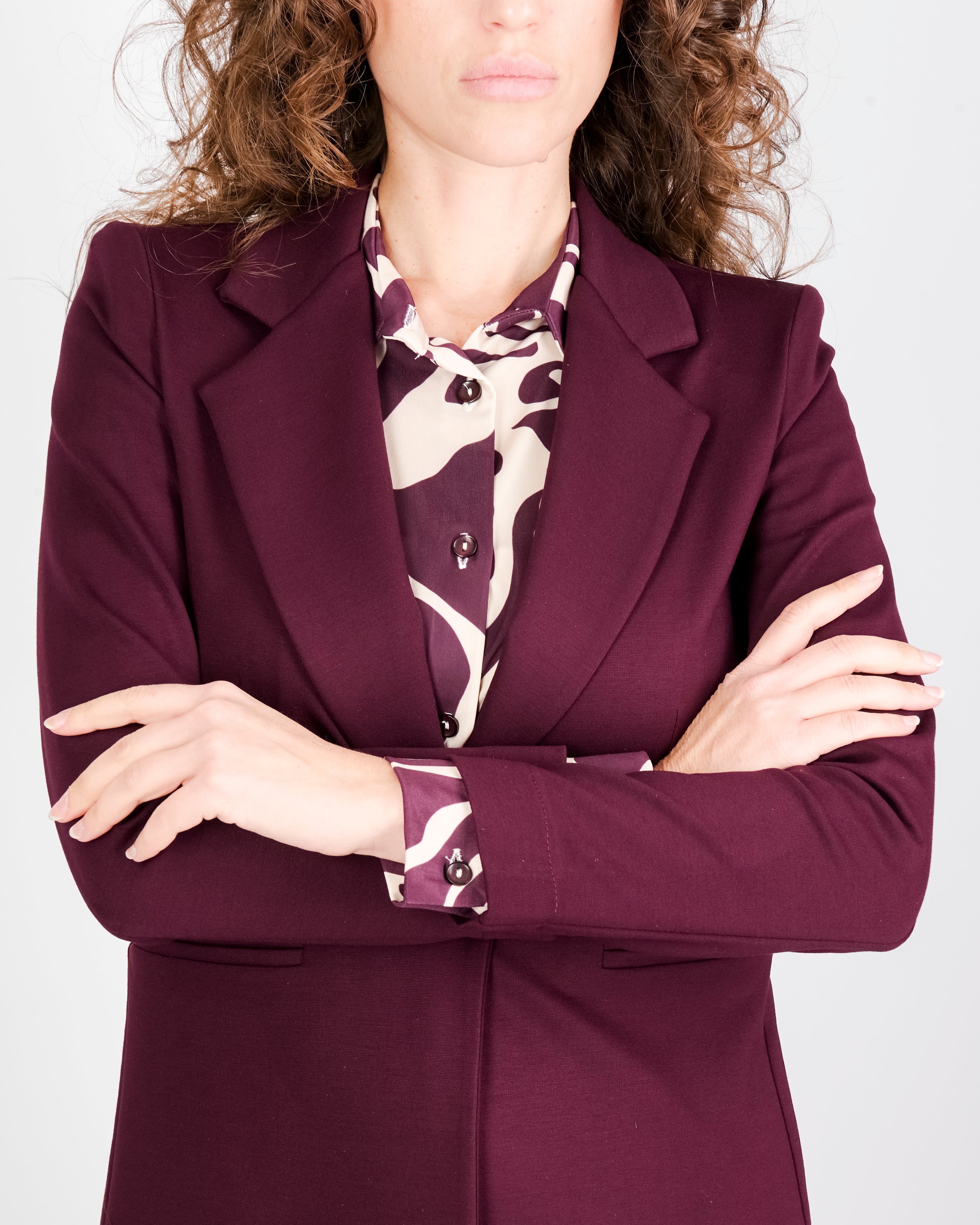 Blazer in punto milano comfort H507/1