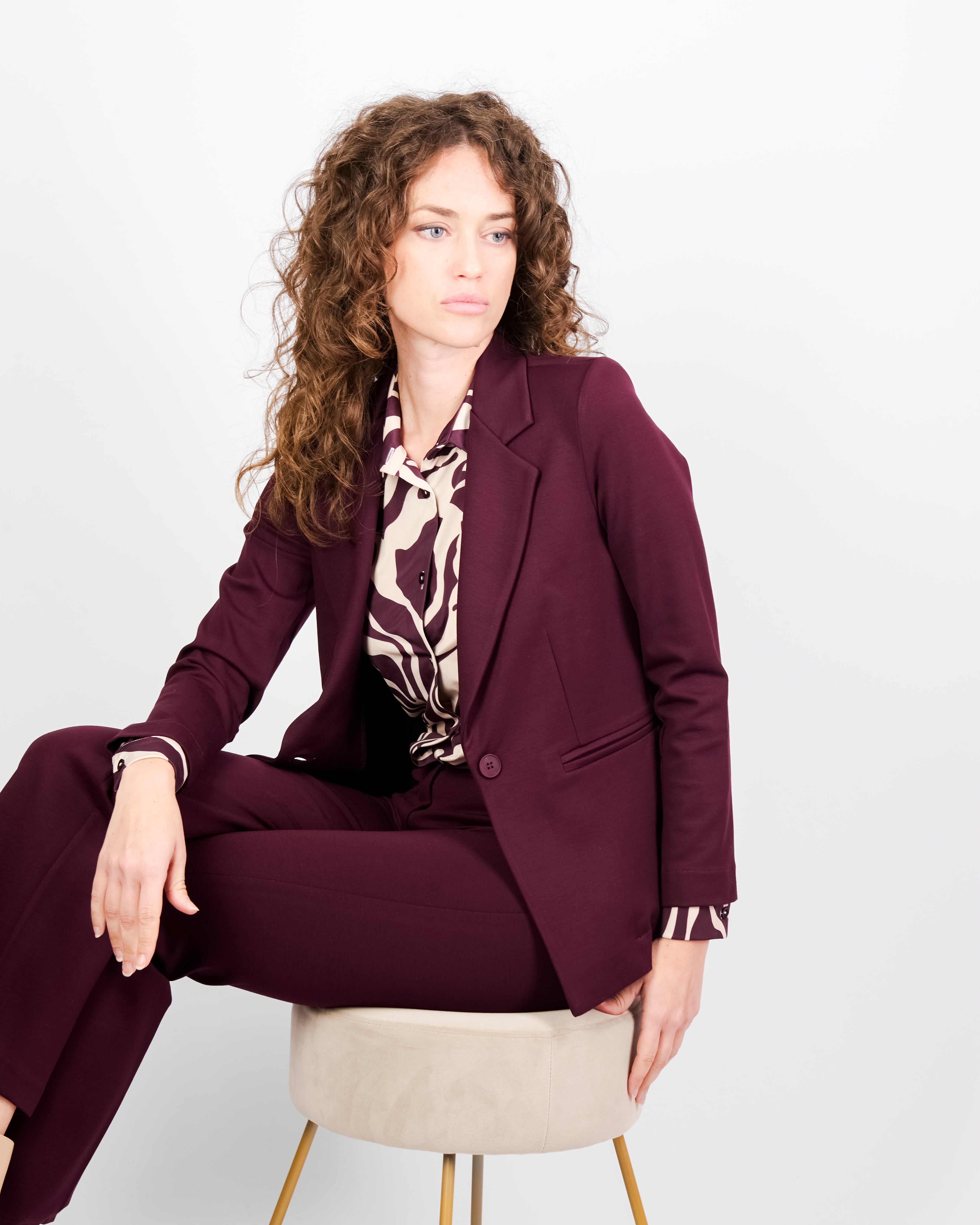 Blazer in punto milano comfort H507/1