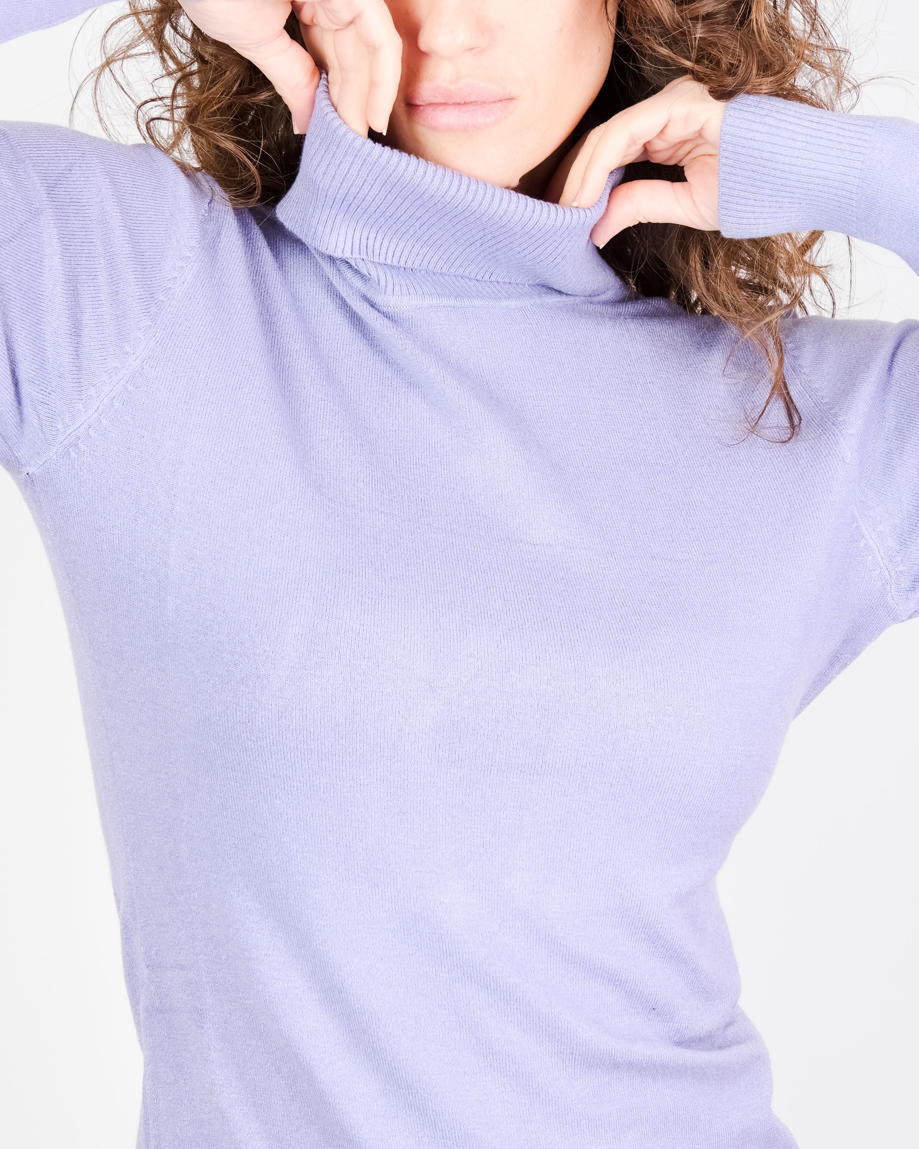 Maglia collo alto viscosa MATURO