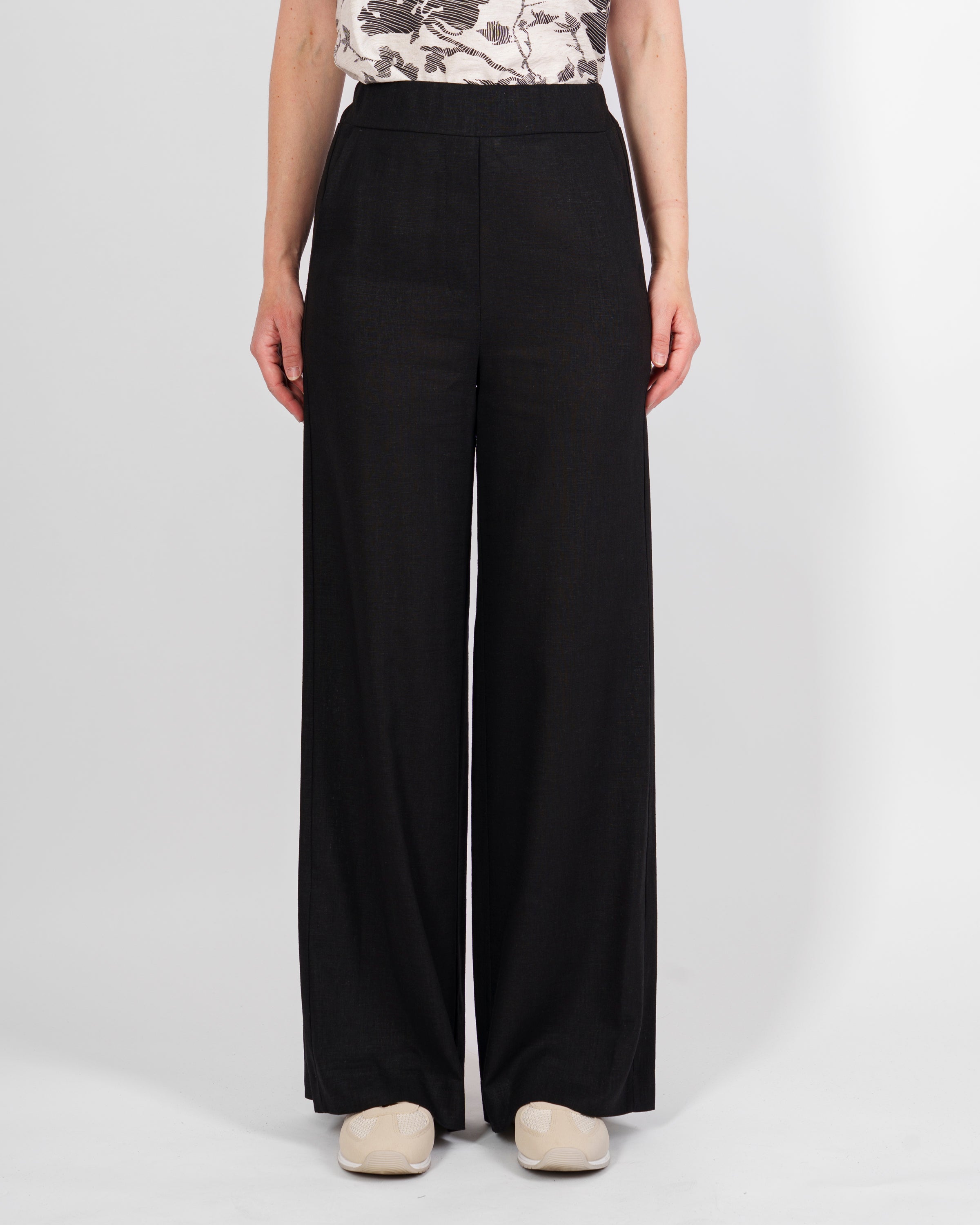 Pantalone Lino e Viscosa tasca a filo 1052/48