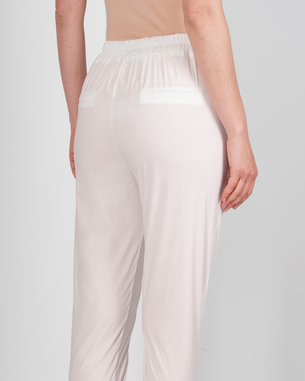 Pantalone in cotone con risvolto 1012/60