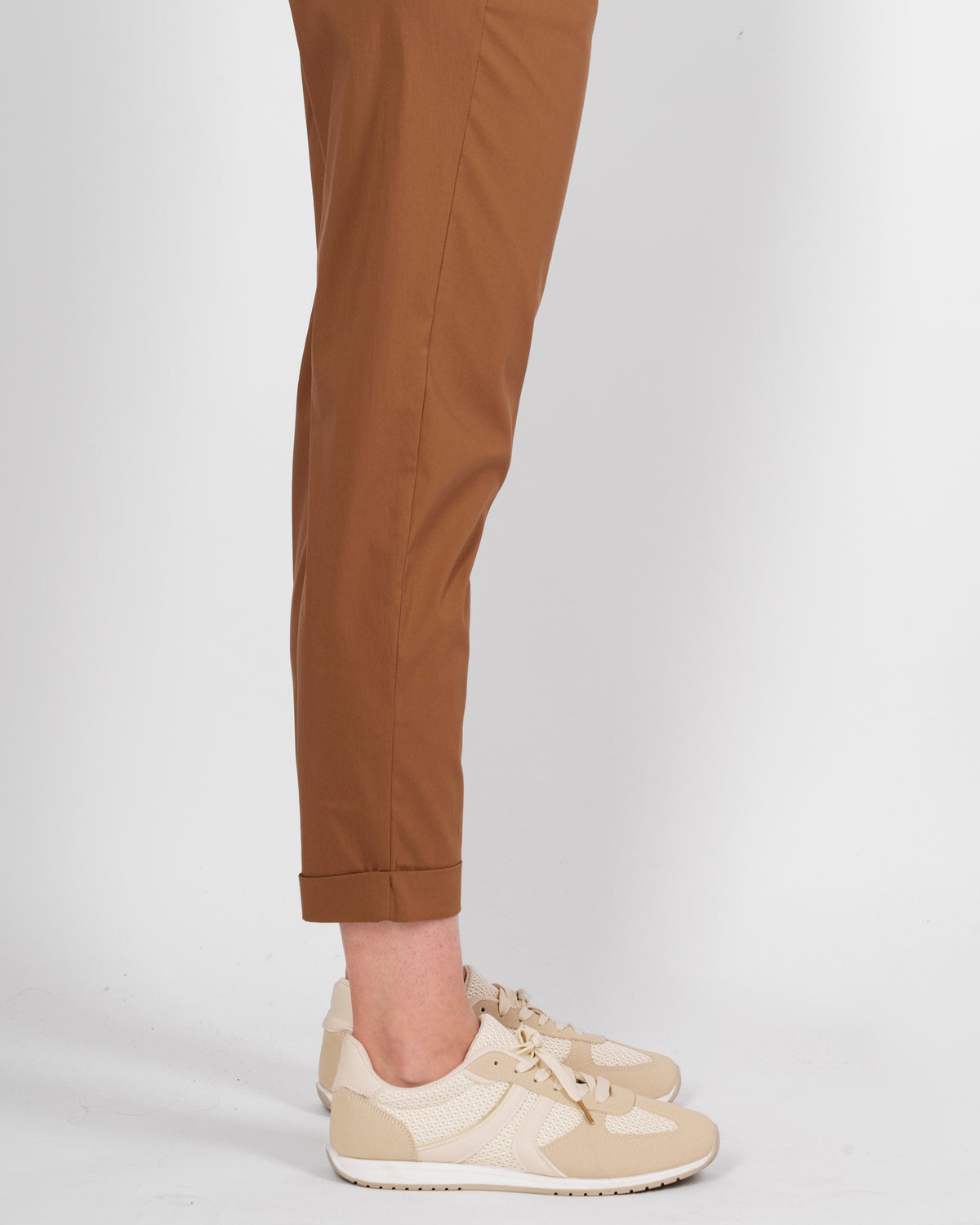 Pantalone in cotone con risvolto 1012/60
