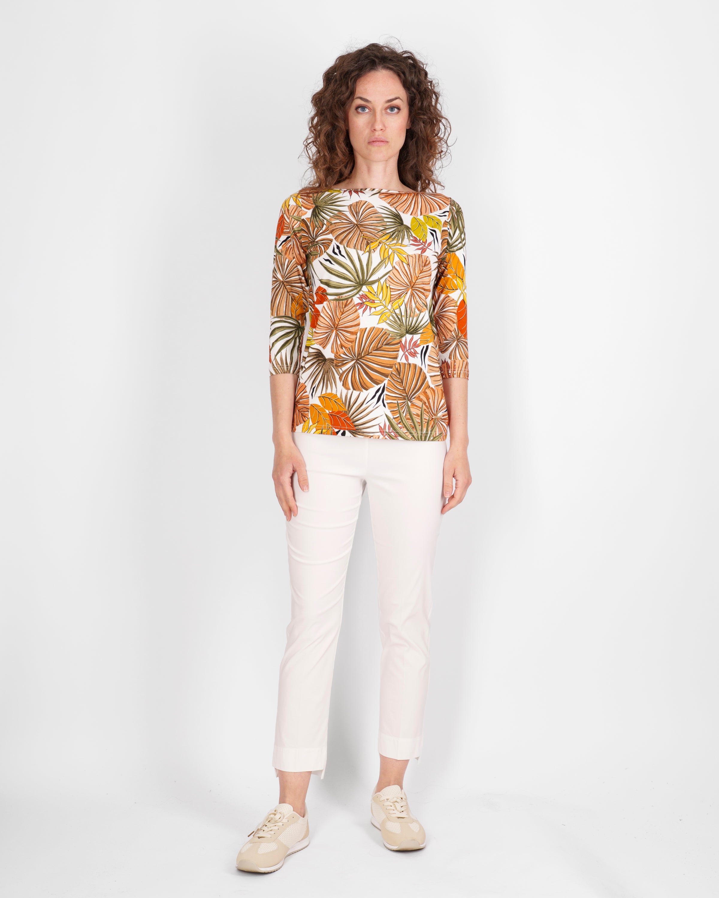 Pantalone scalino viscosa leggera 1072/11