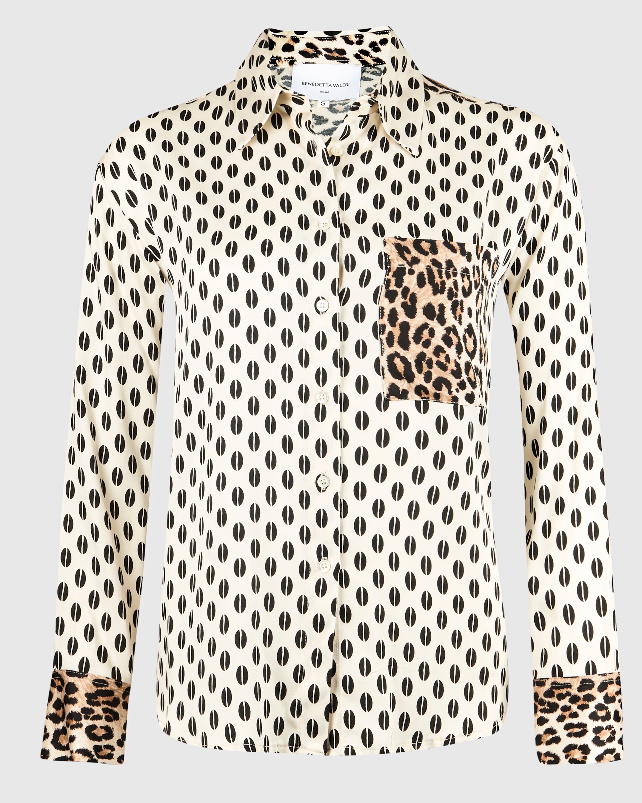 Camicia in viscosa fantasia 24-529
