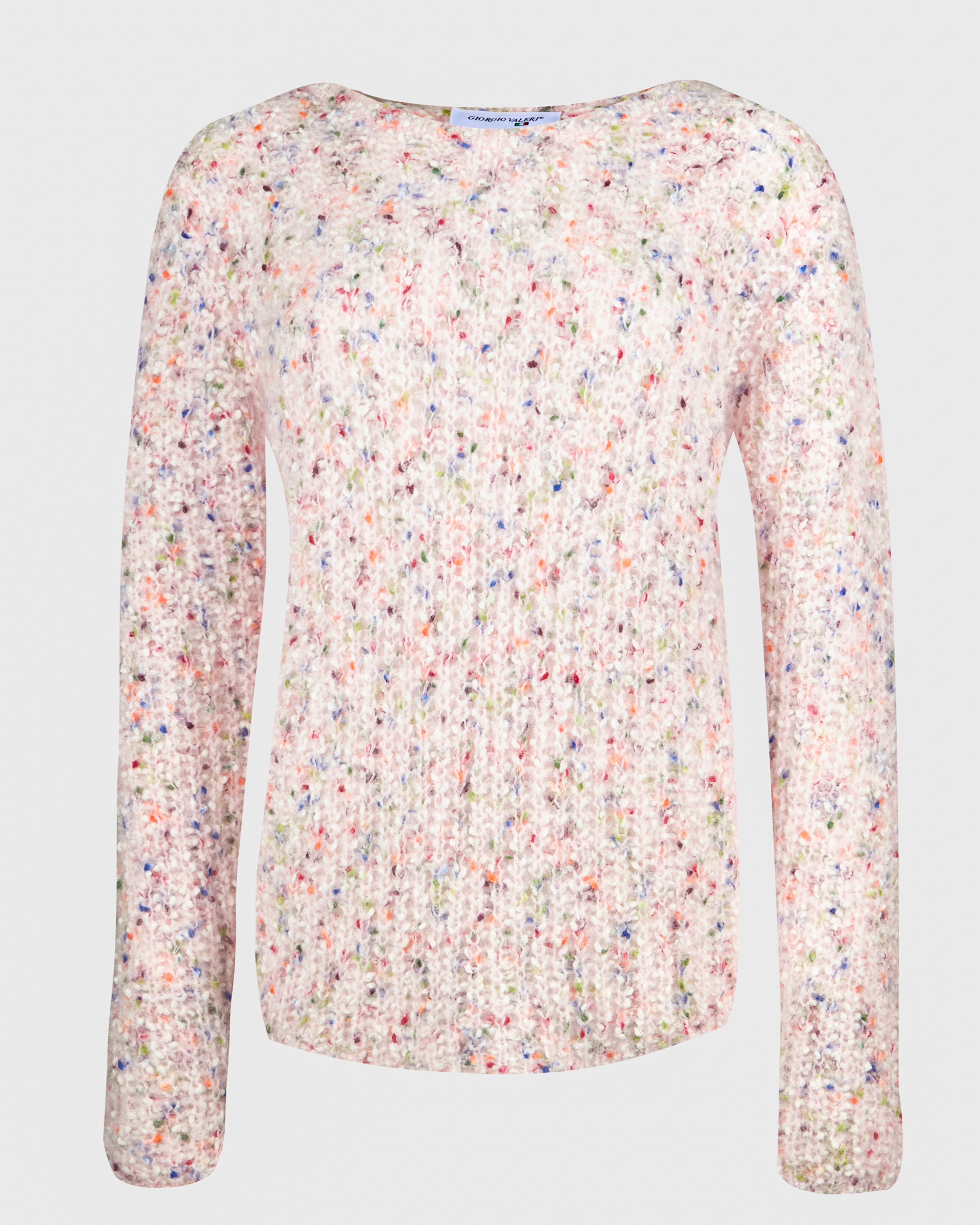 Girocollo filato punti multicolor 5836