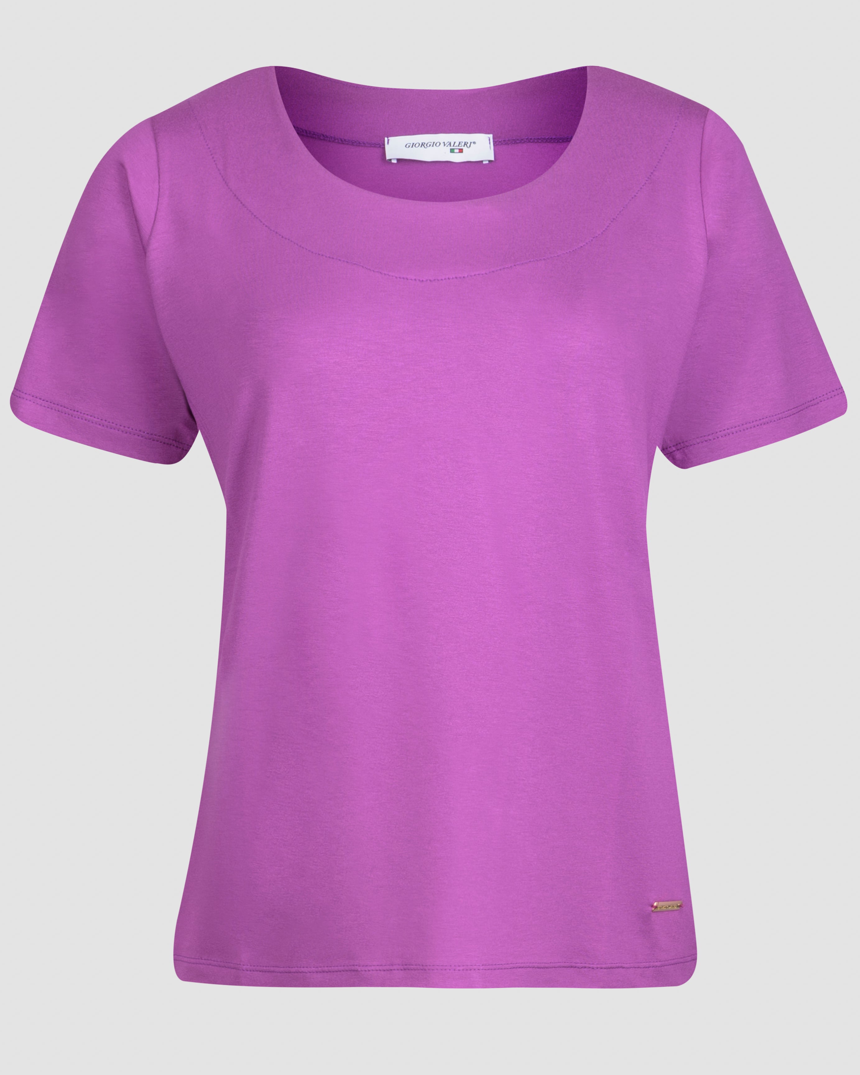 Maglia collo barca in viscosa LUNETTA UNITA