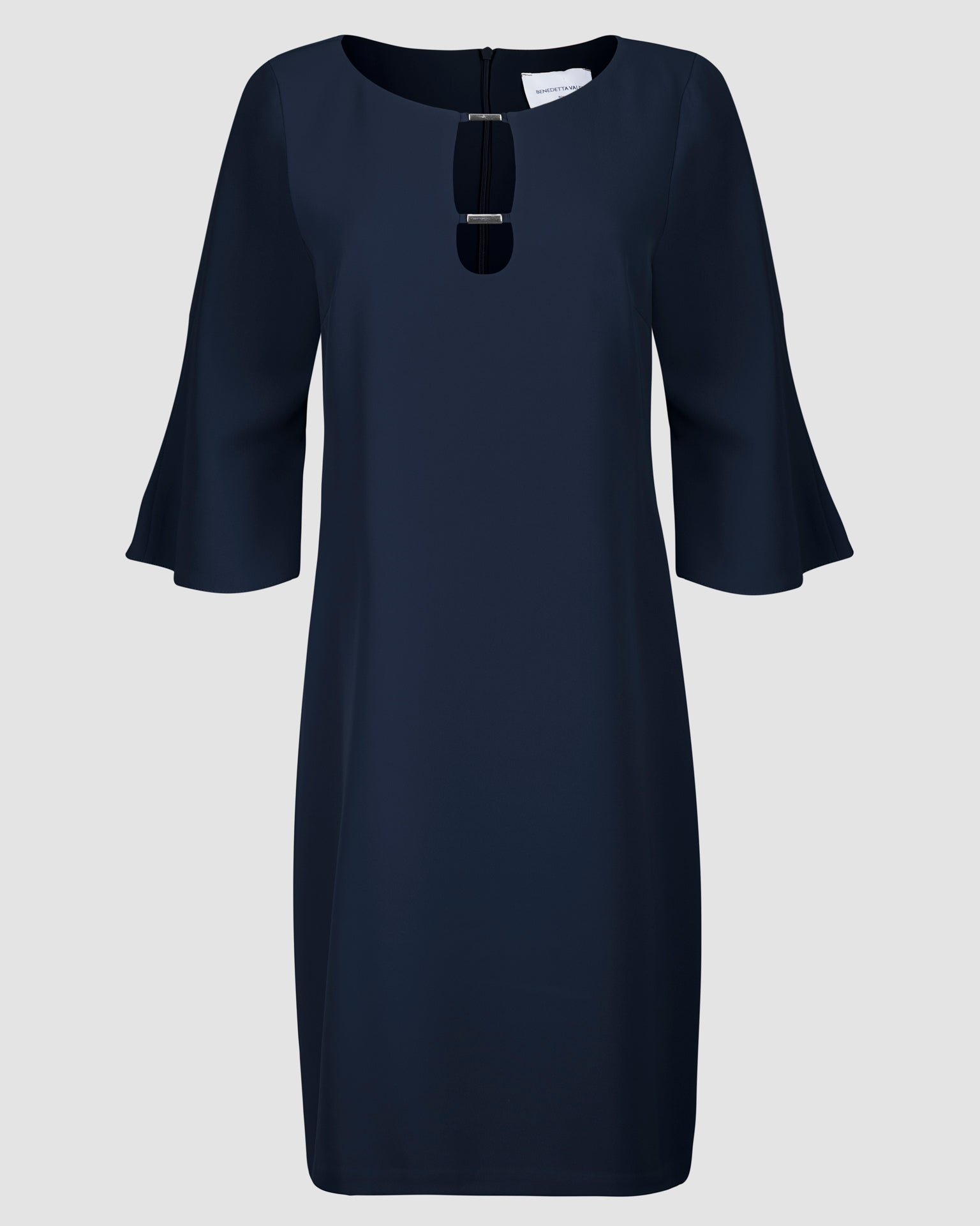 Abito in cadì fluido DS4951