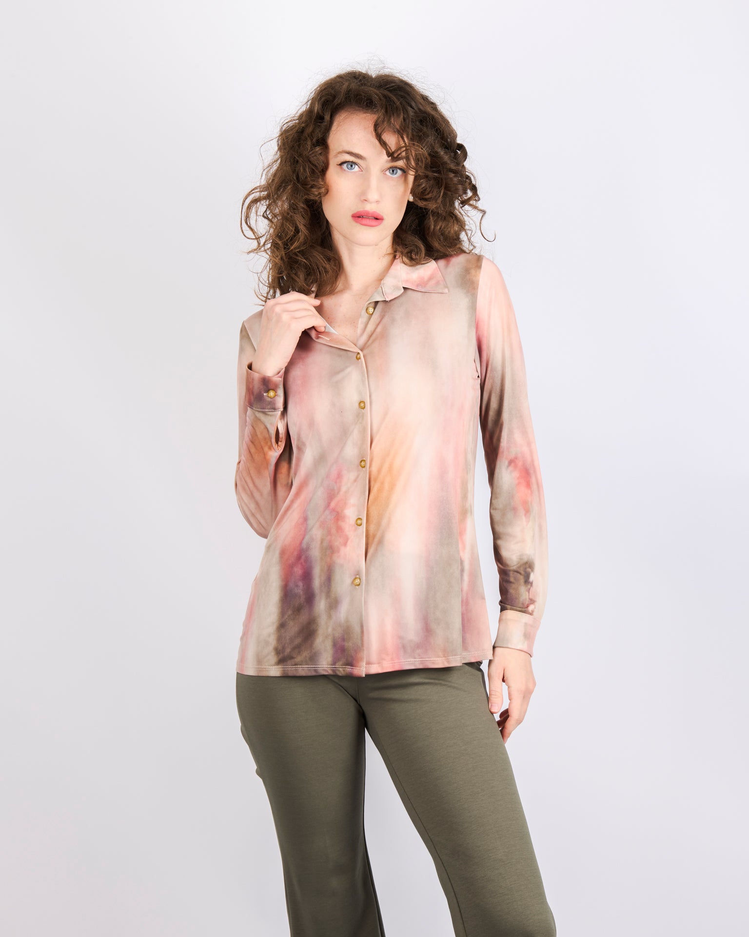 Camicia in jersey SORAYA